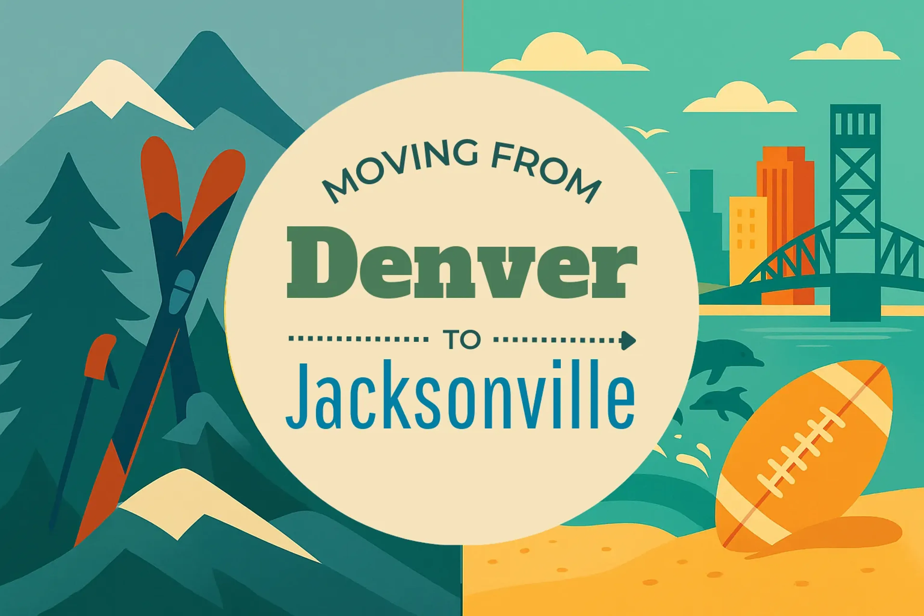 Side-by-side comparison of Denver to Jacksonville moving companies
