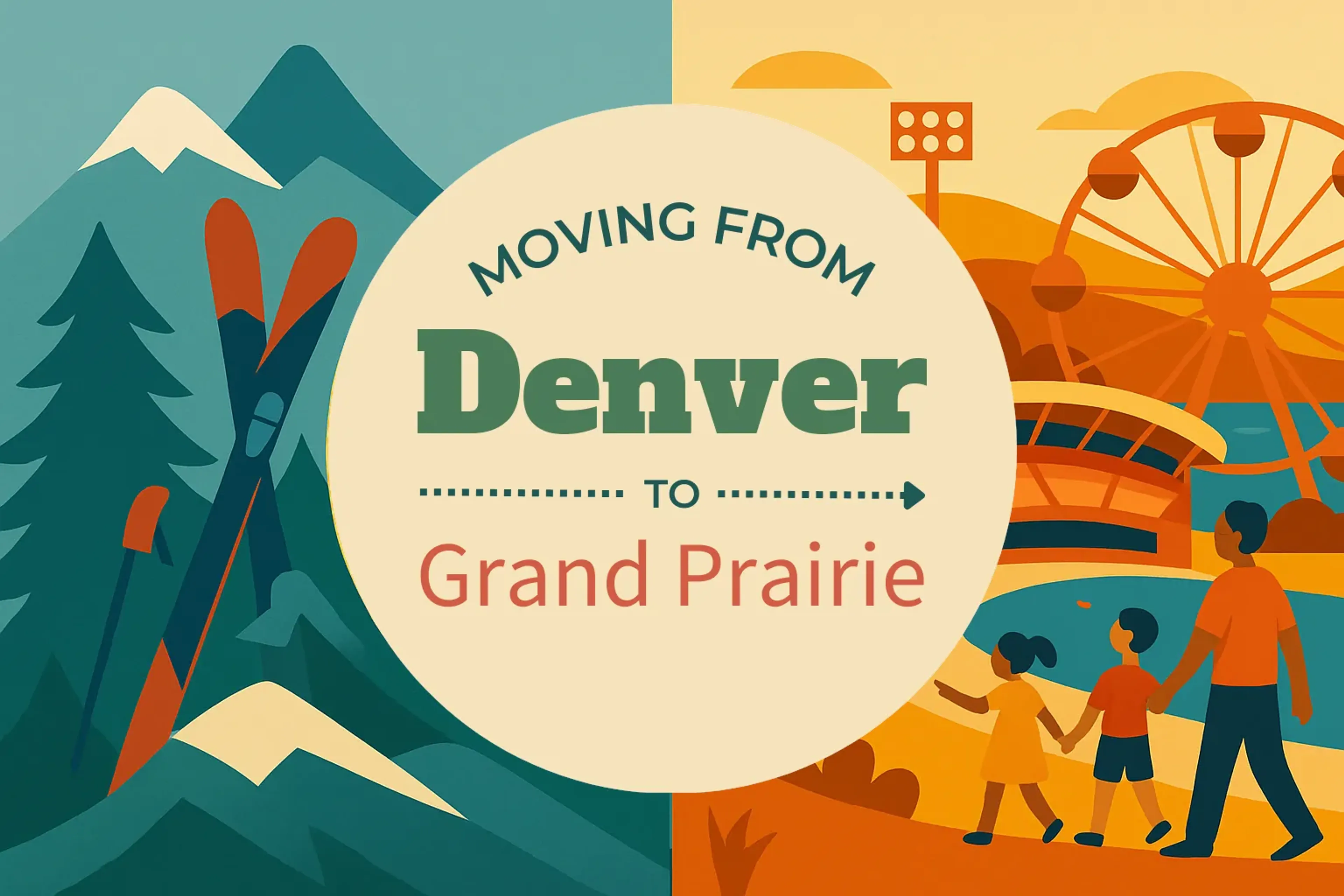 Side-by-side comparison of Denver to Grand Prairie moving companies