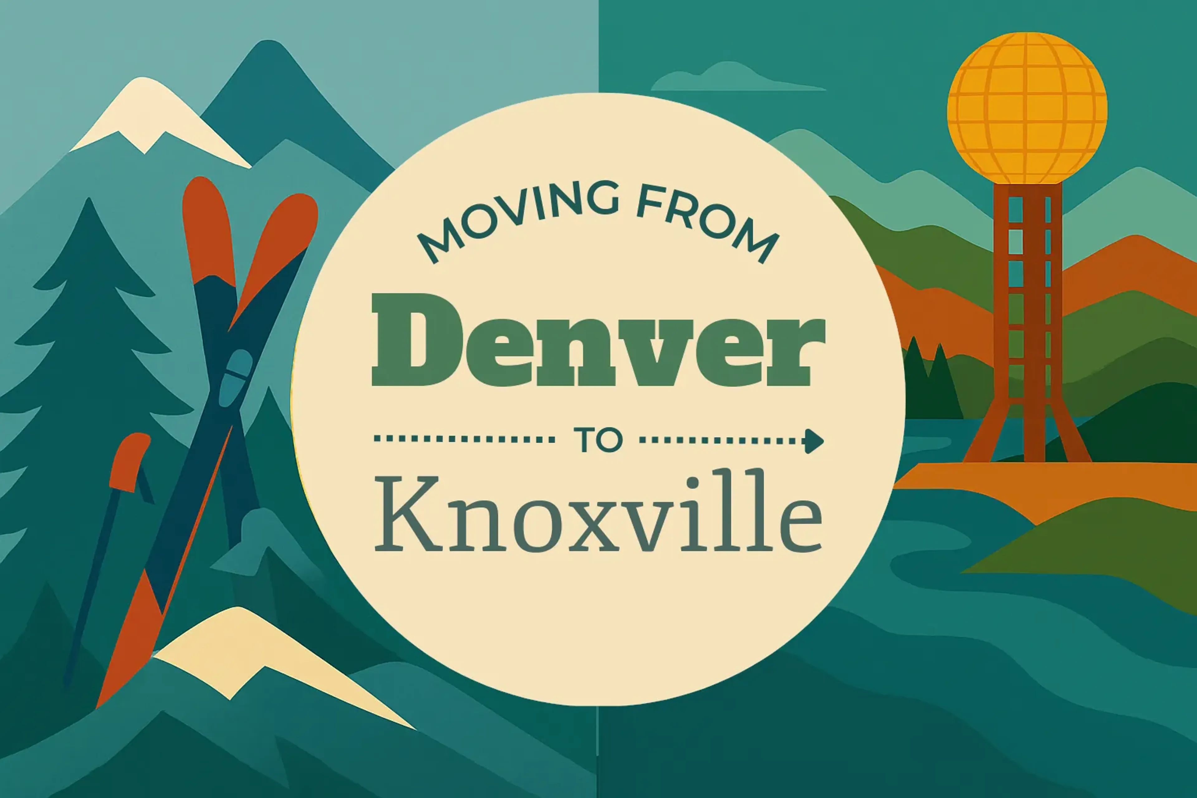 Side-by-side comparison of Denver to Knoxville moving companies
