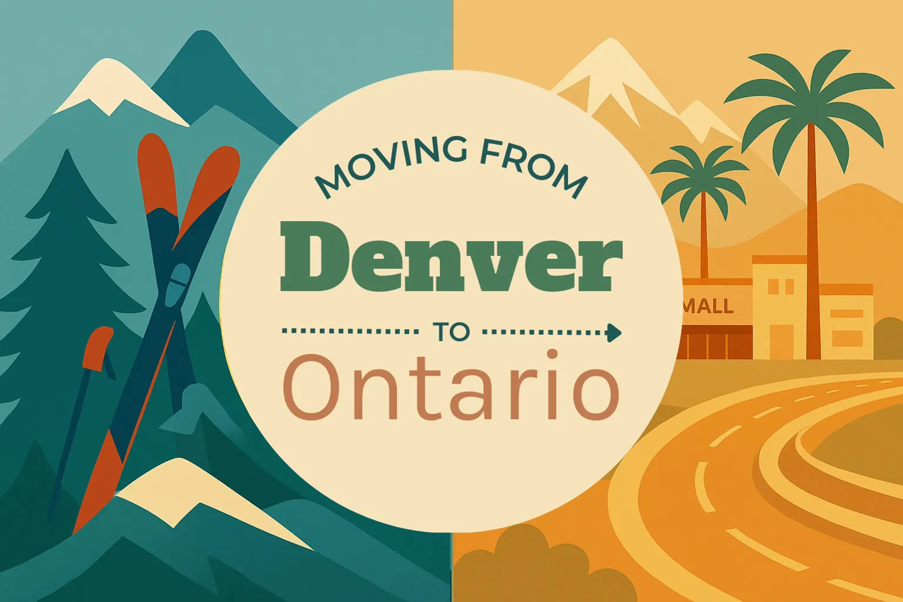 Side-by-side comparison of Denver to Ontario moving companies