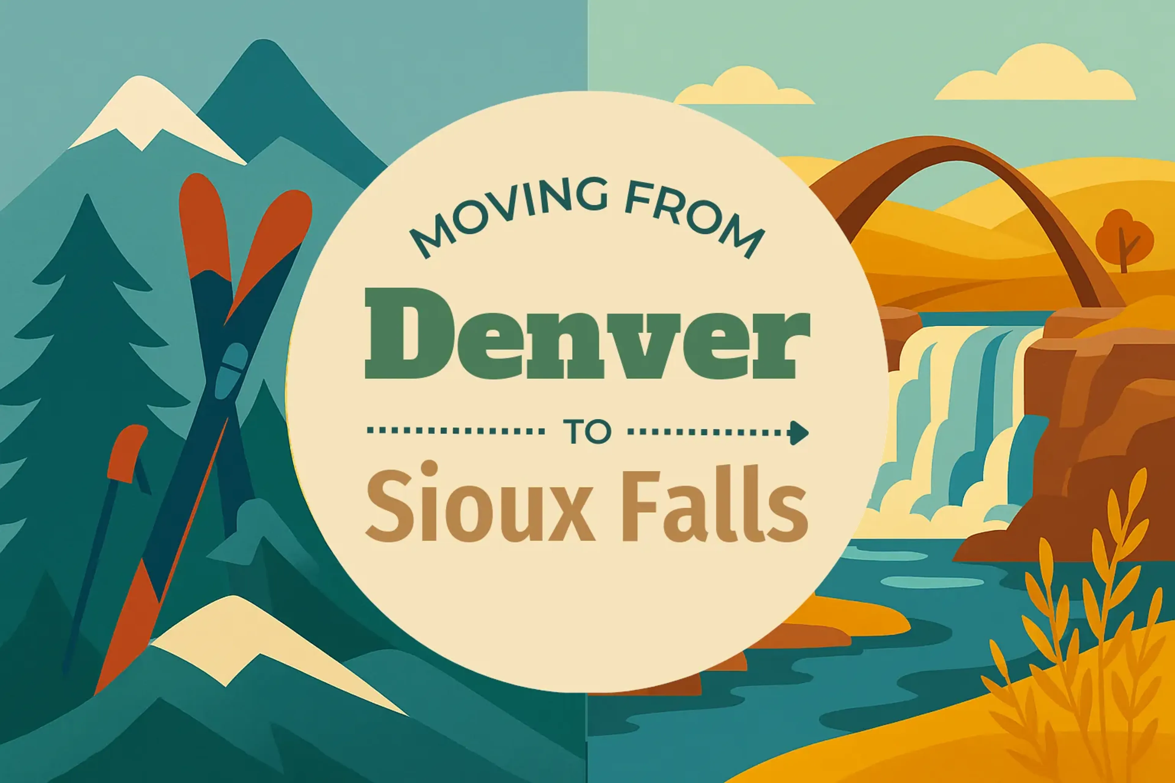 Side-by-side comparison of Denver to Sioux Falls moving companies