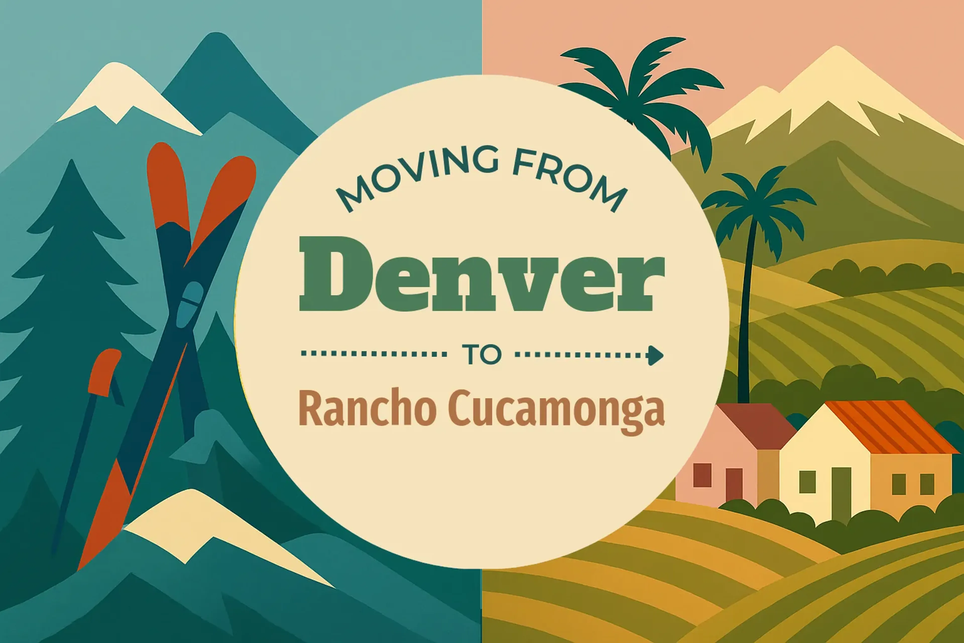Side-by-side comparison of Denver to Rancho Cucamonga moving companies