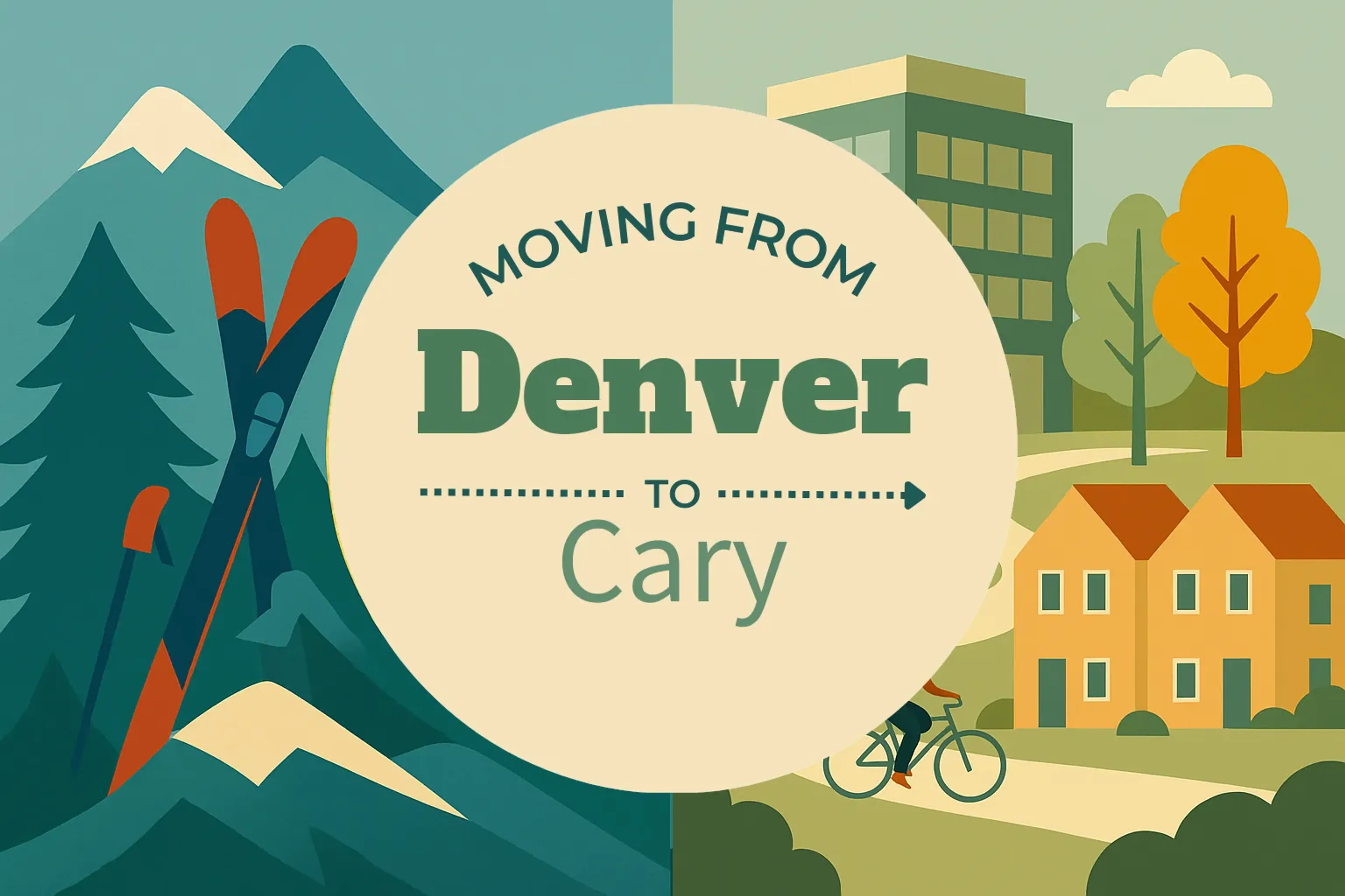 Side-by-side comparison of Denver to Cary moving companies