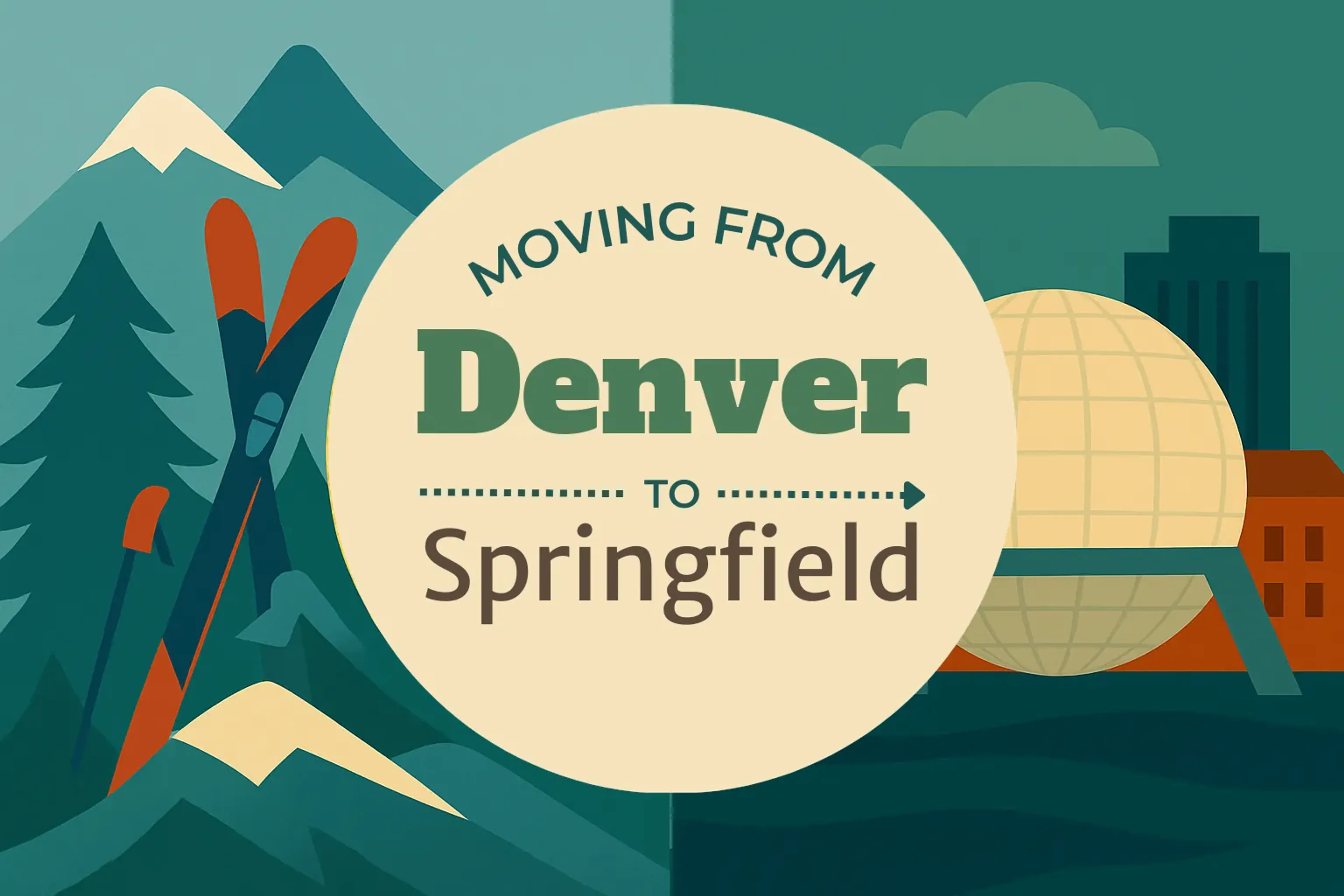 Side-by-side comparison of Denver to Springfield moving companies