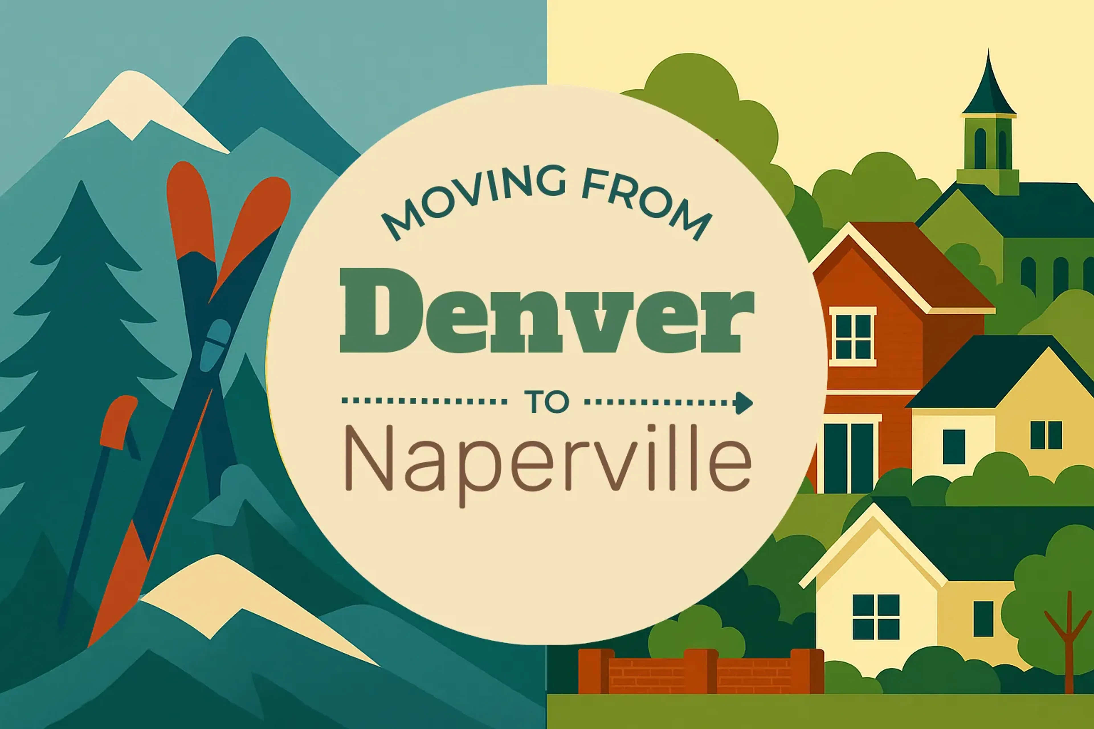 Side-by-side comparison of Denver to Naperville moving companies