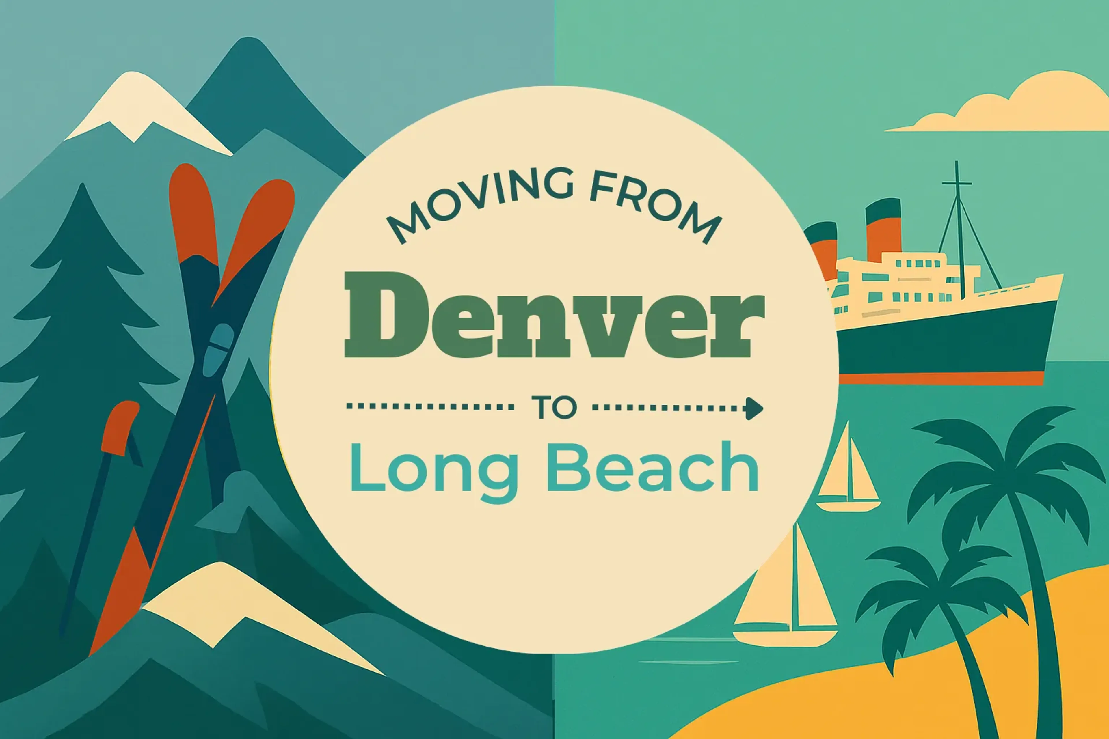 Side-by-side comparison of Denver to Long Beach moving companies