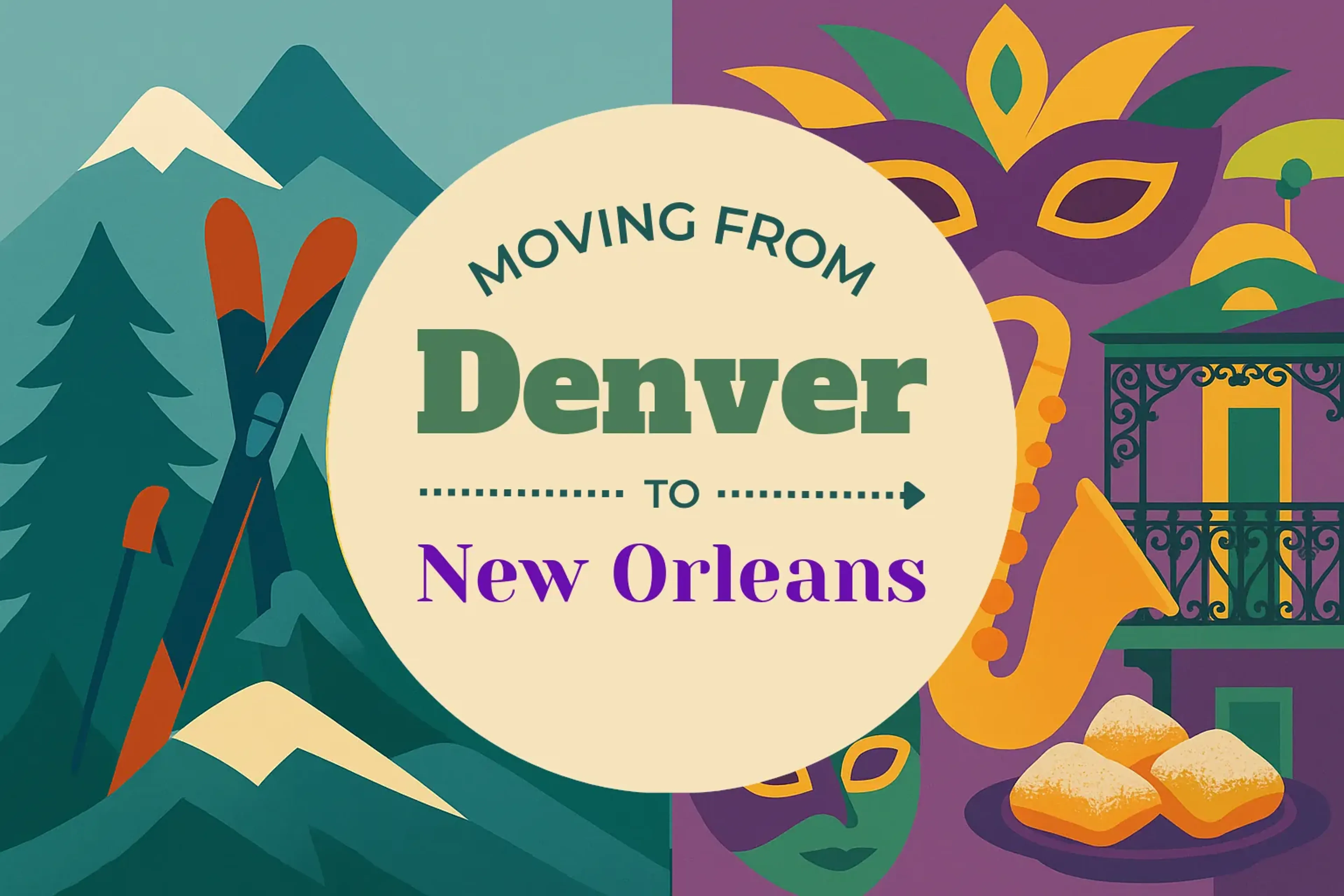 Side-by-side comparison of Denver to New Orleans moving companies