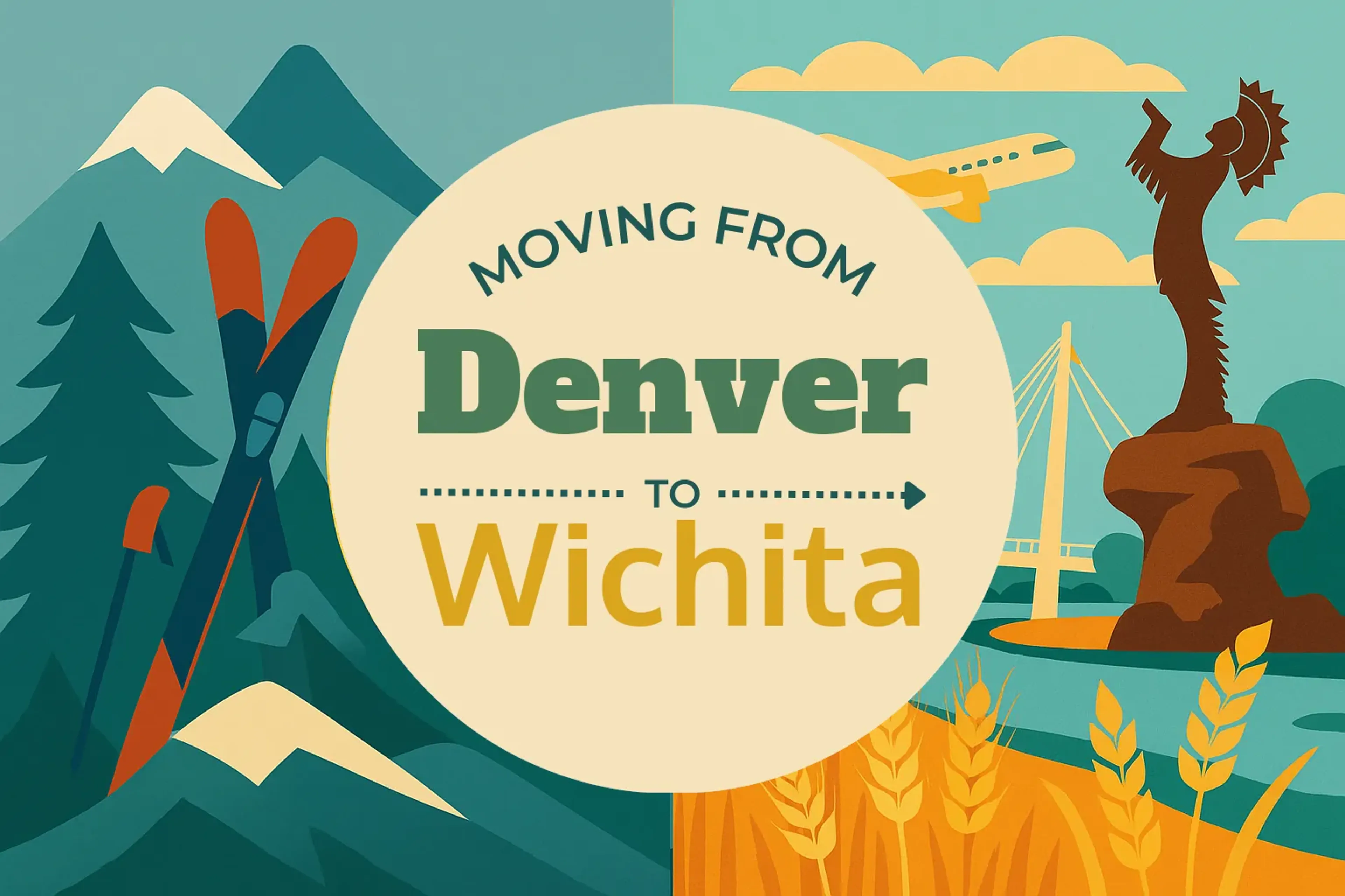 Side-by-side comparison of Denver to Wichita moving companies