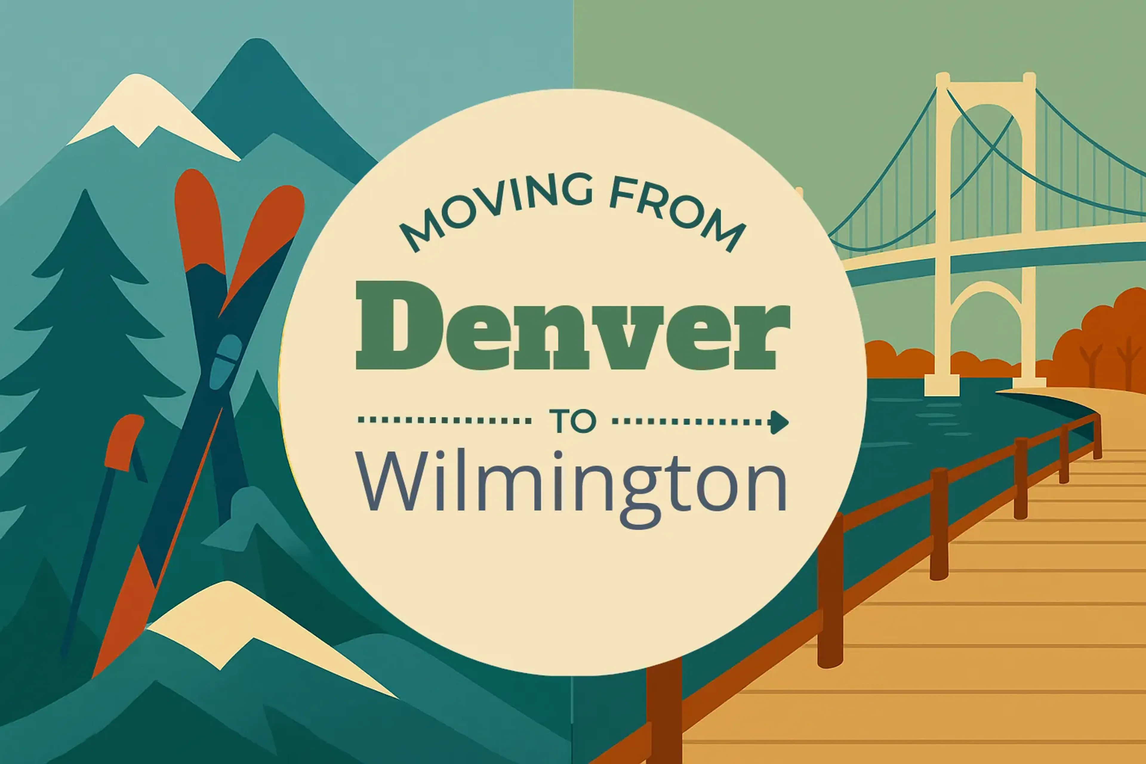Side-by-side comparison of Denver to Wilmington moving companies