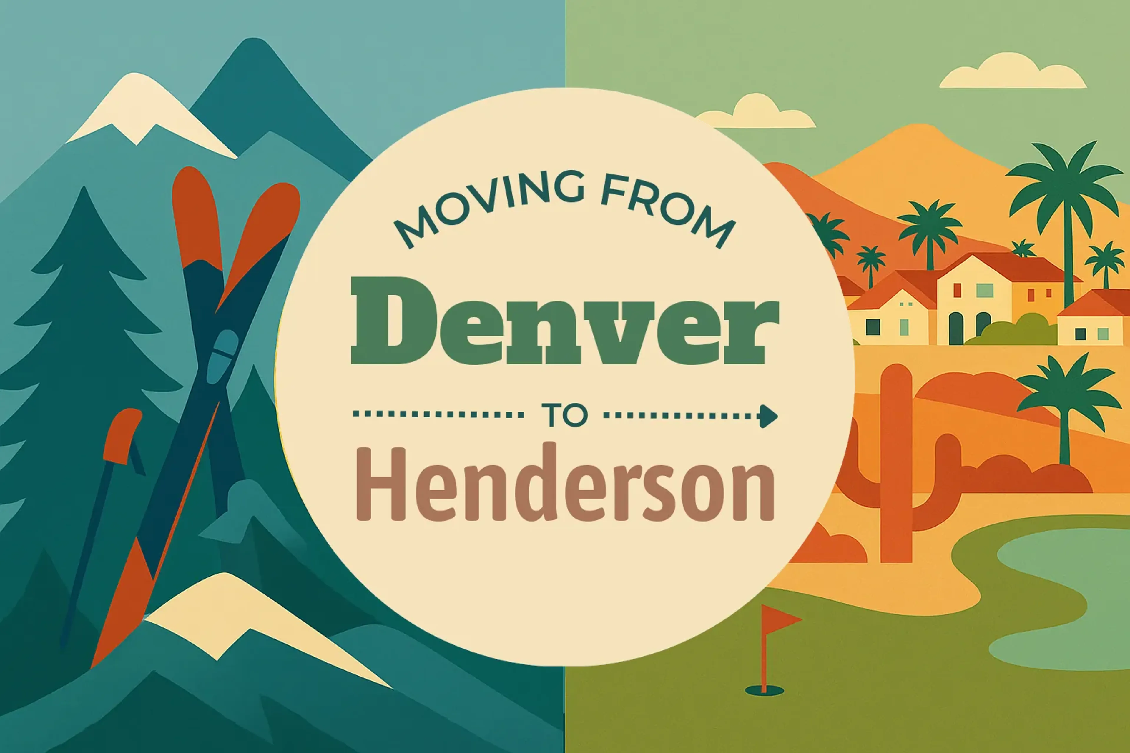 Side-by-side comparison of Denver to Henderson moving companies