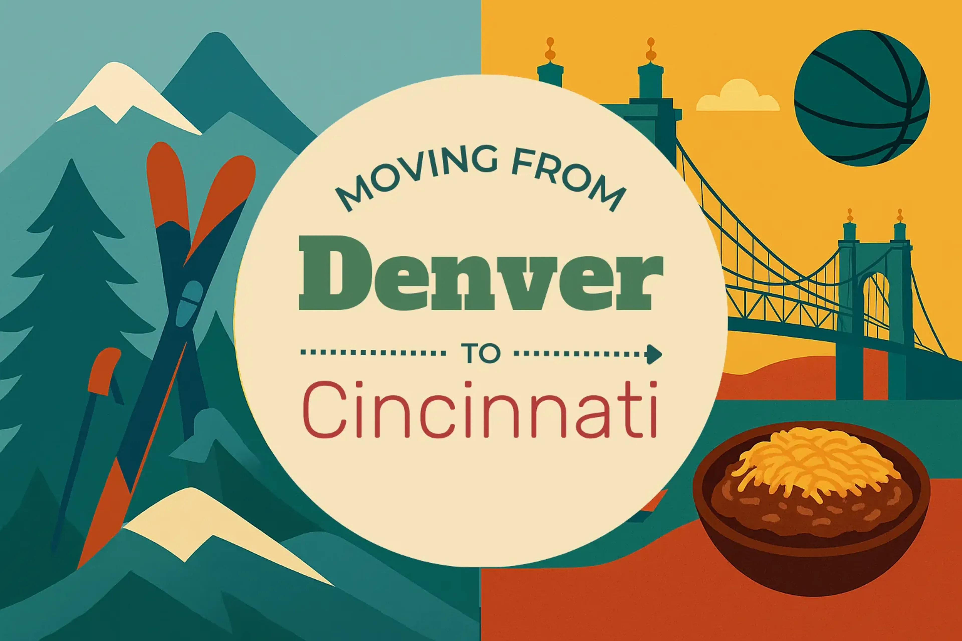 Side-by-side comparison of Denver to Cincinnati moving companies