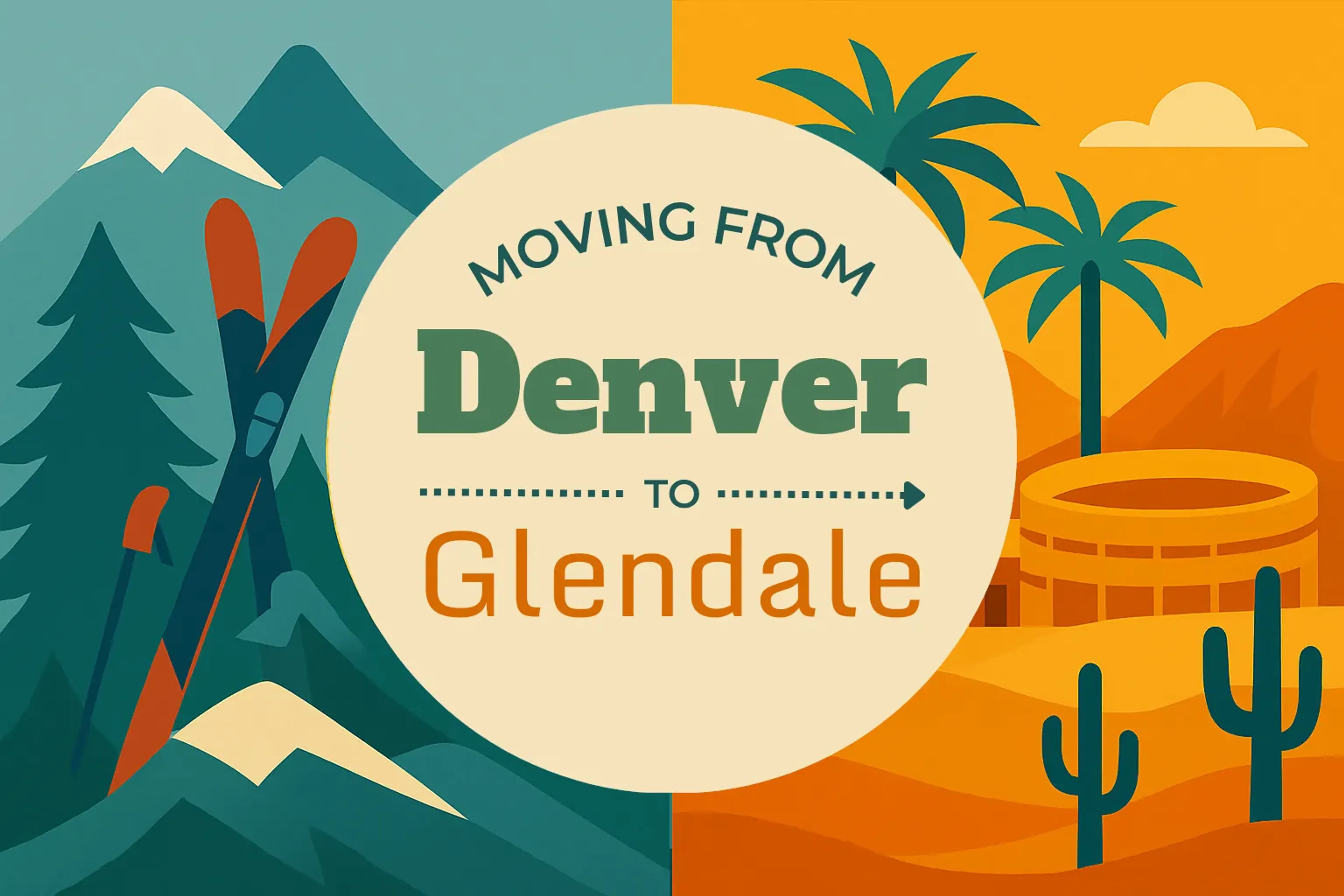 Side-by-side comparison of Denver to Glendale moving companies
