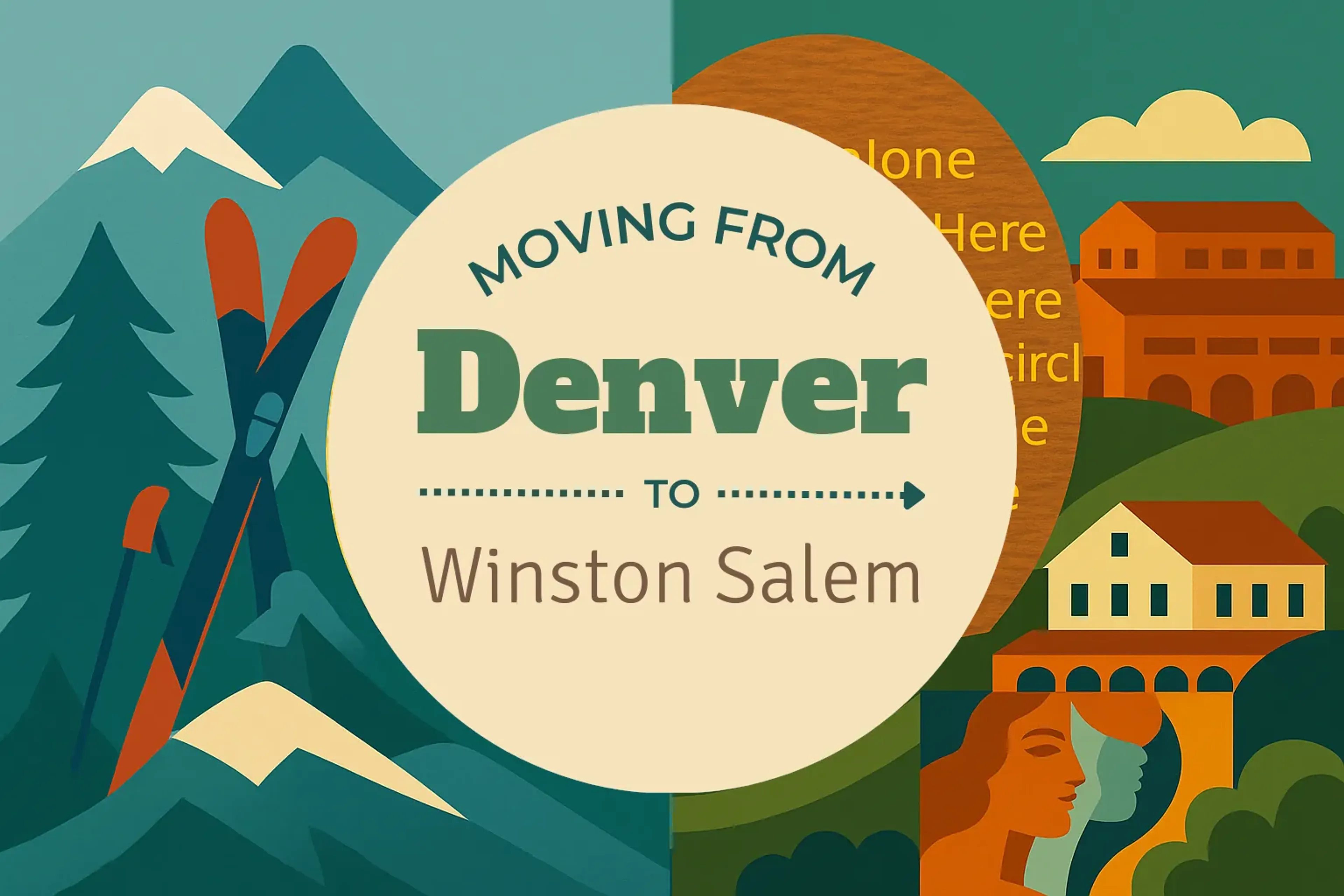 Side-by-side comparison of Denver to Winston Salem moving companies