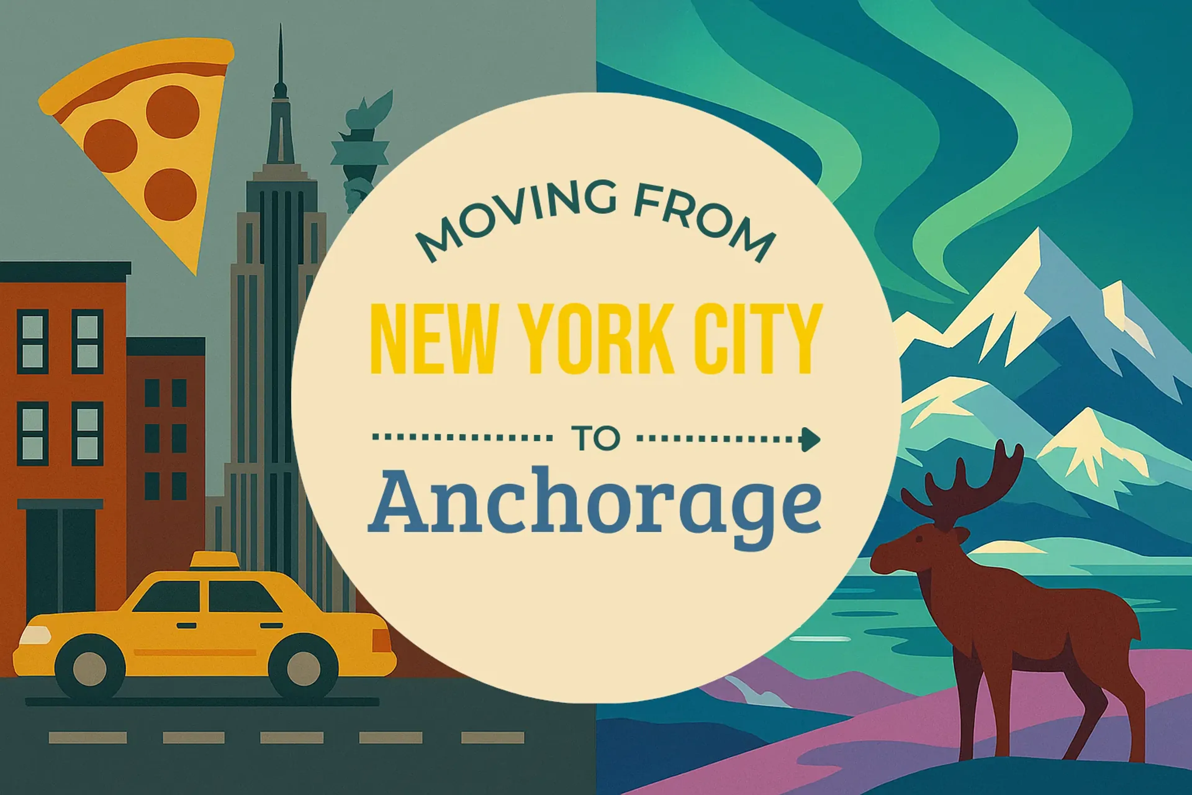 Side-by-side comparison of New York City to Anchorage moving companies