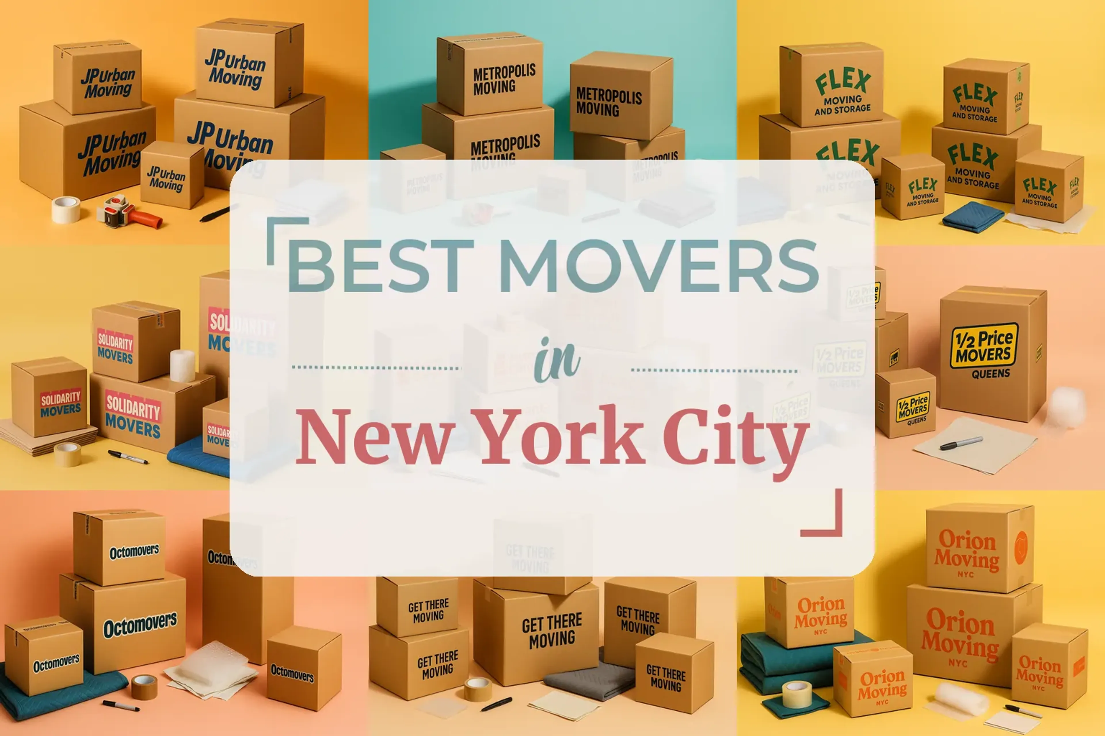 Side-by-side comparison of New York City moving companies