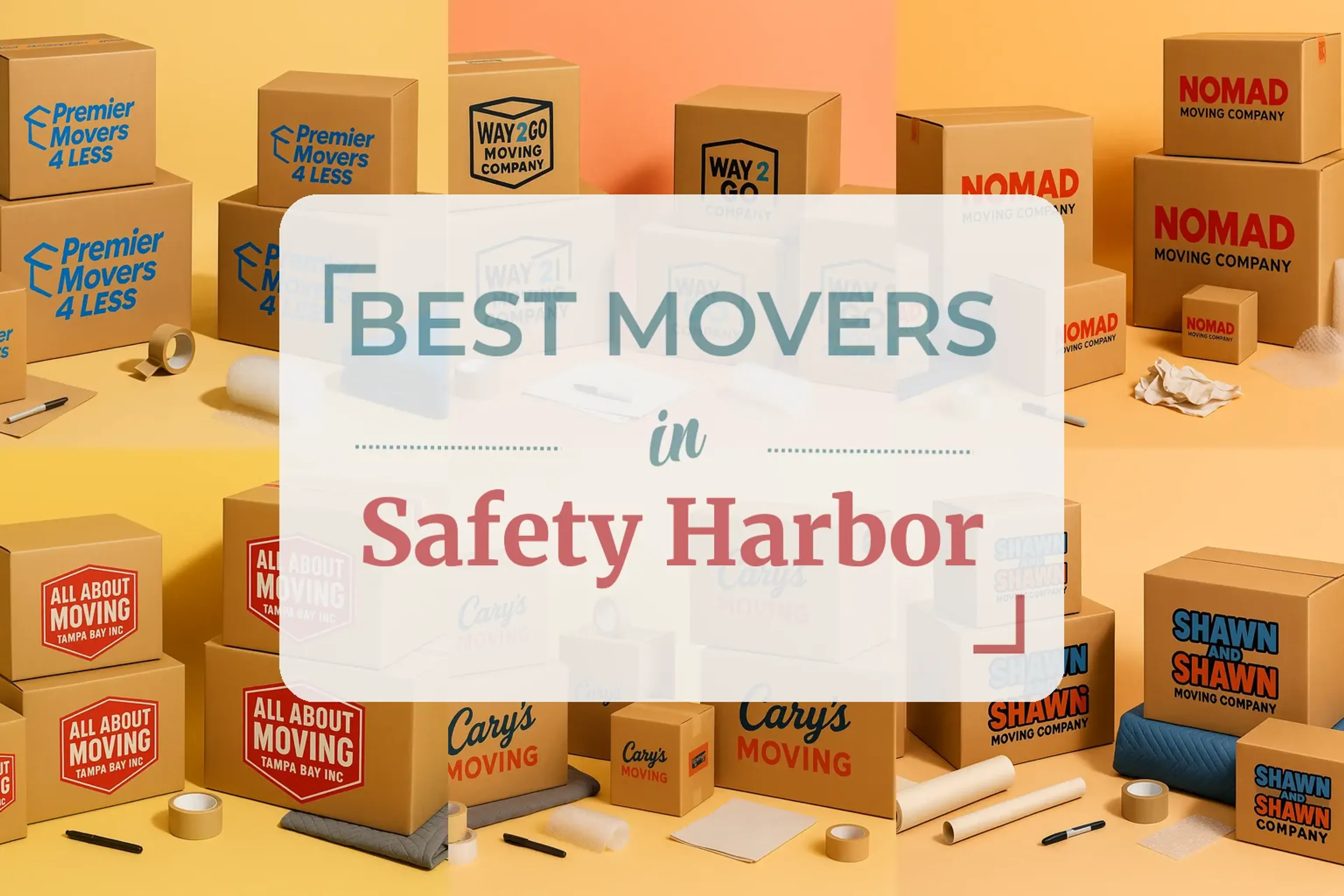 Side-by-side comparison of Safety Harbor moving companies