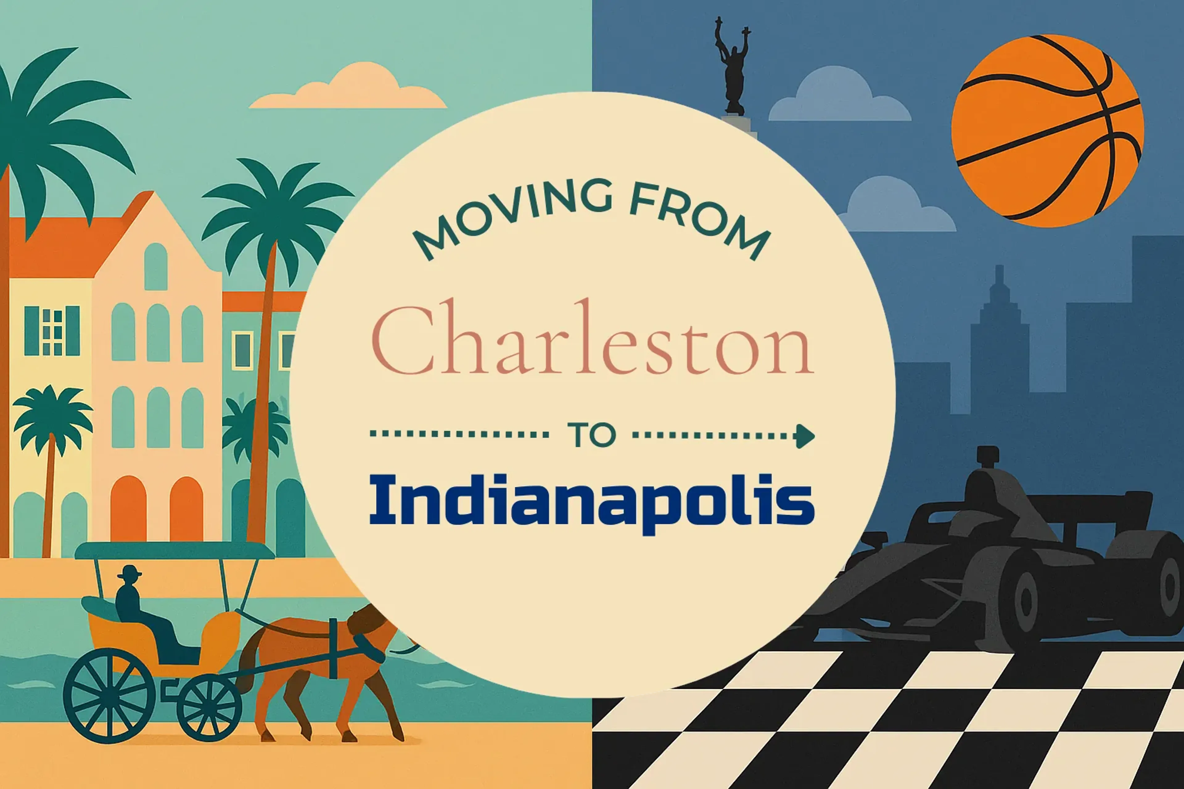 Side-by-side comparison of Charleston to Indianapolis moving companies