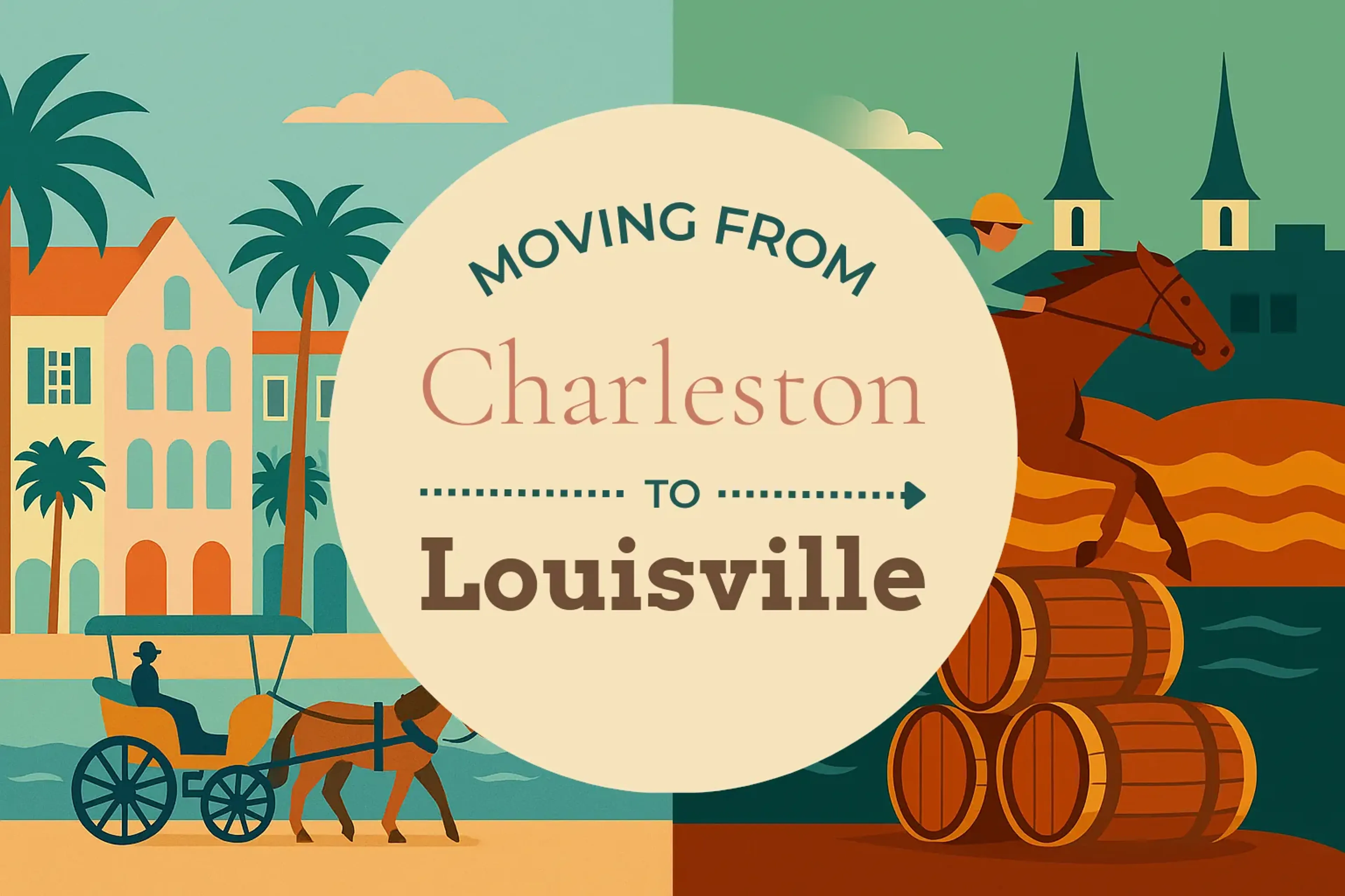 Side-by-side comparison of Charleston to Louisville moving companies