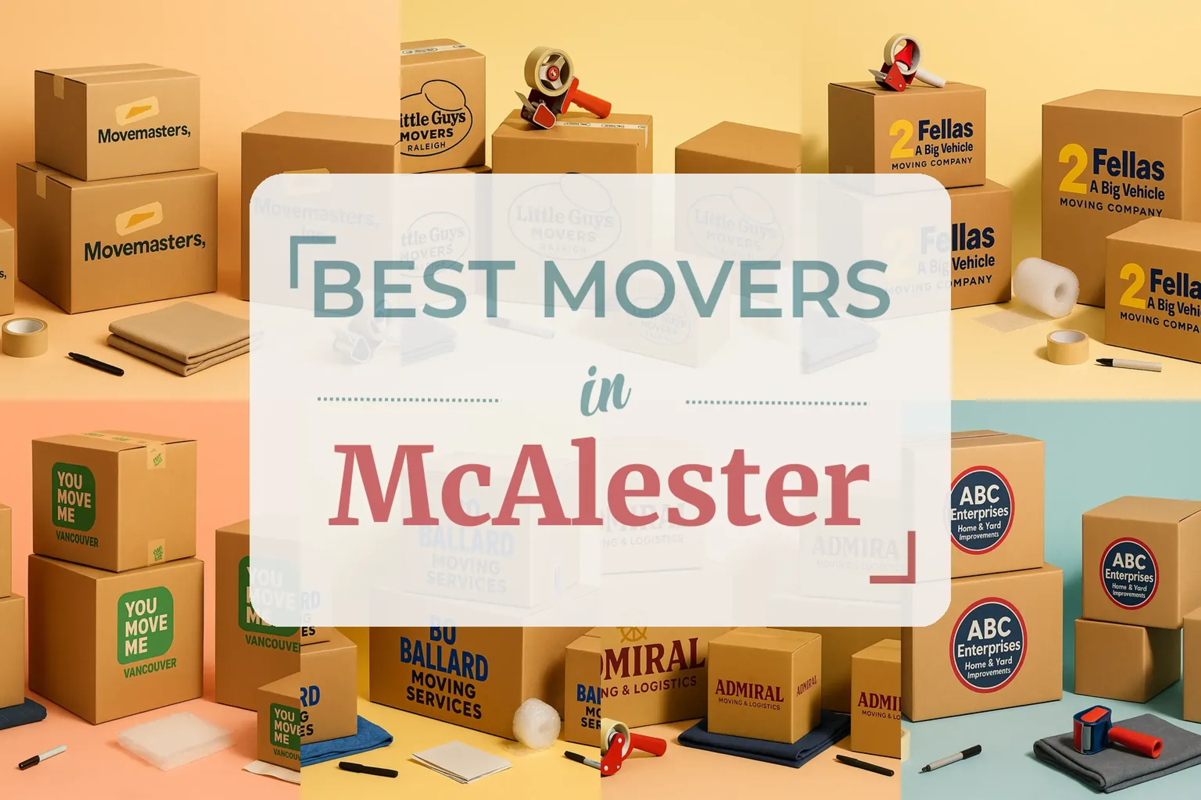 Side-by-side comparison of McAlester moving companies