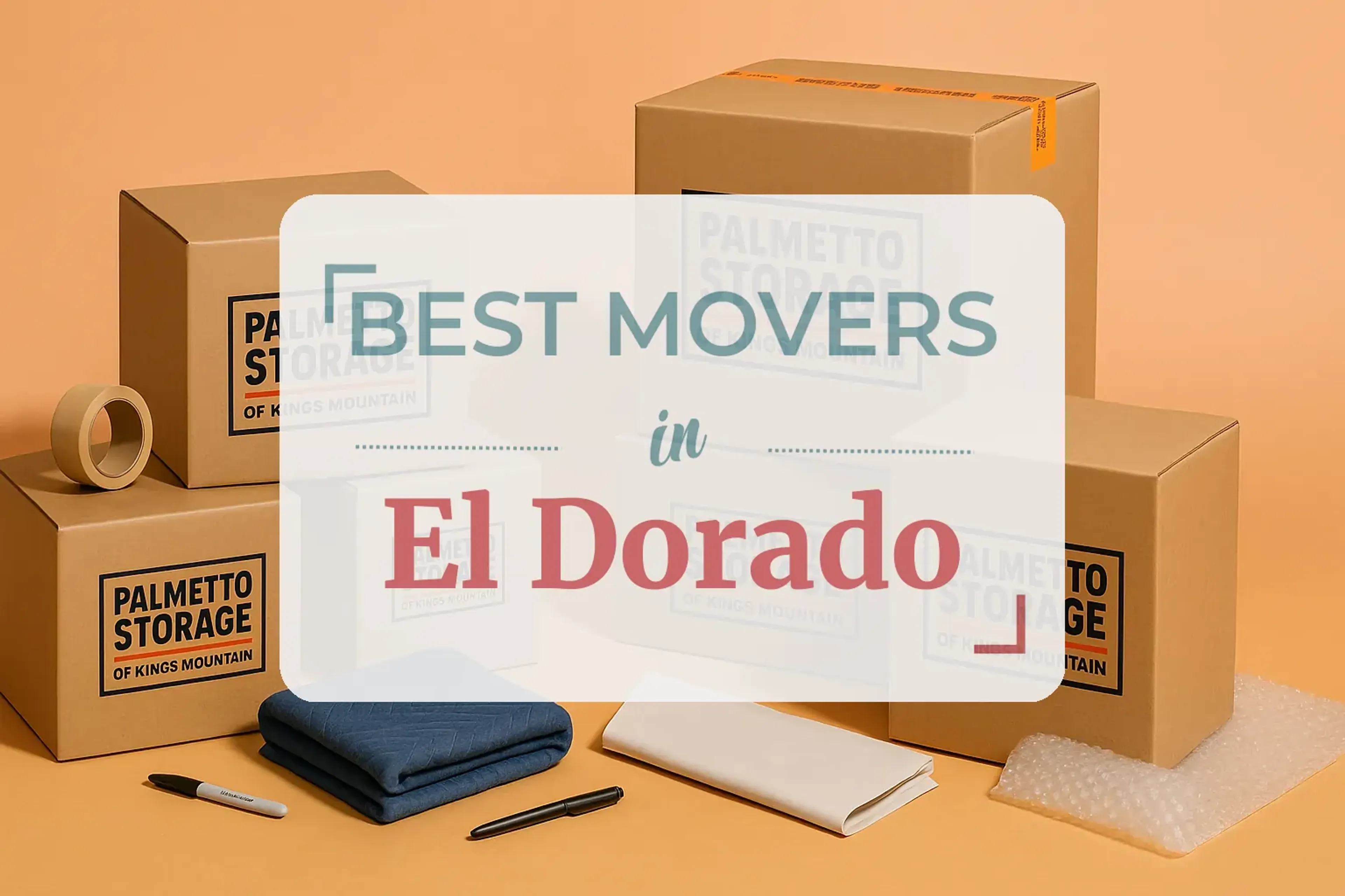 Side-by-side comparison of El Dorado moving companies