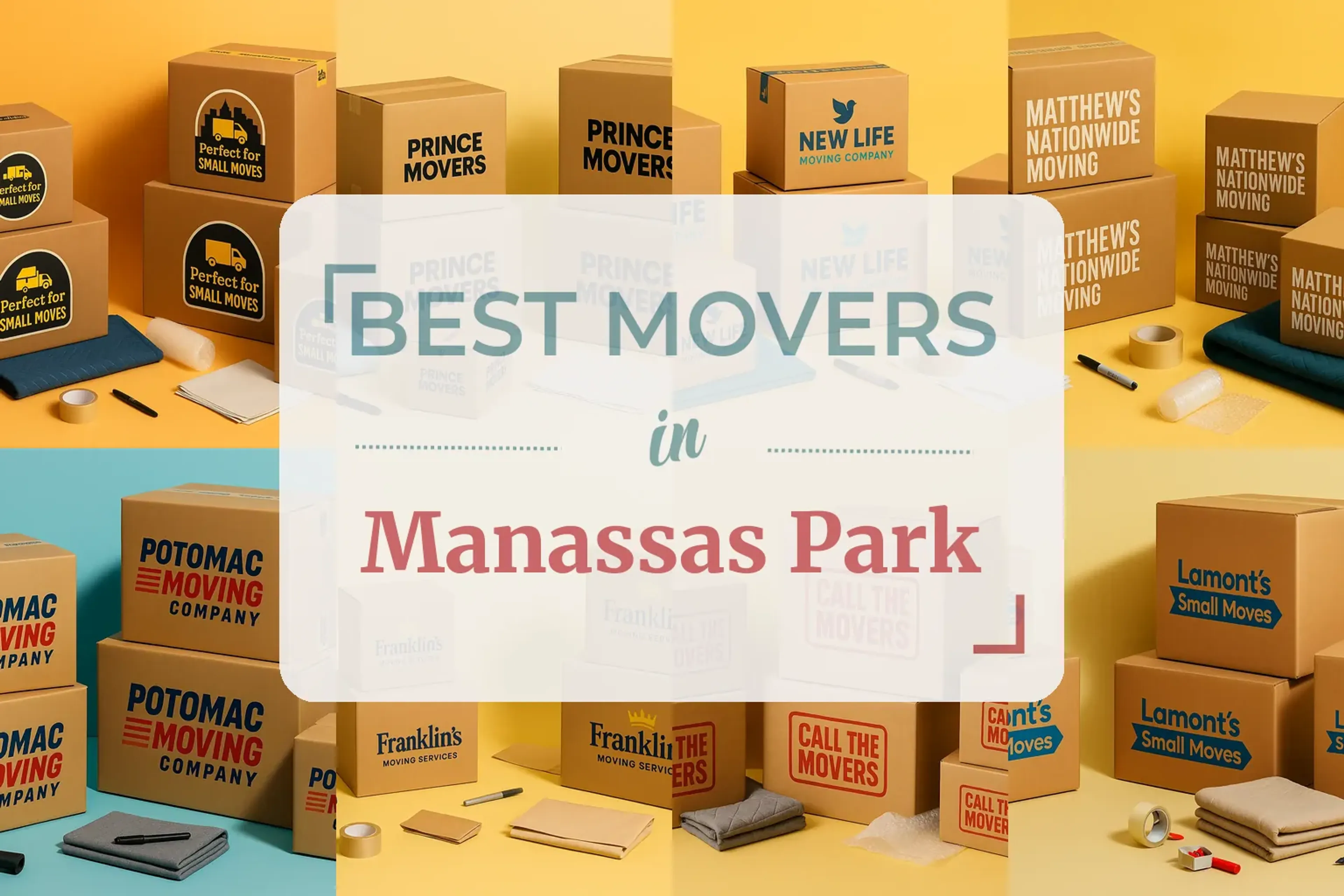 Side-by-side comparison of Manassas Park moving companies