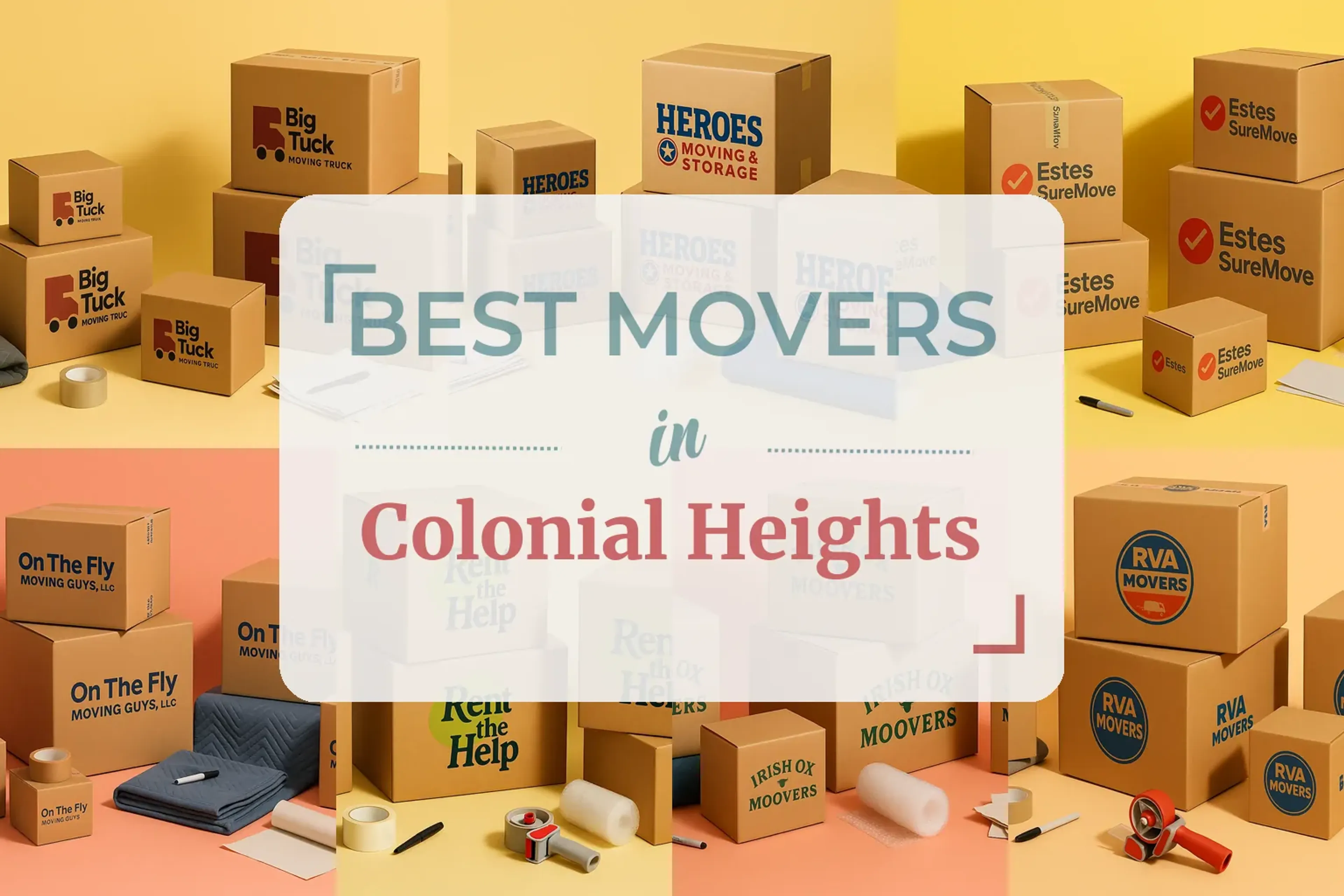 Side-by-side comparison of Colonial Heights moving companies