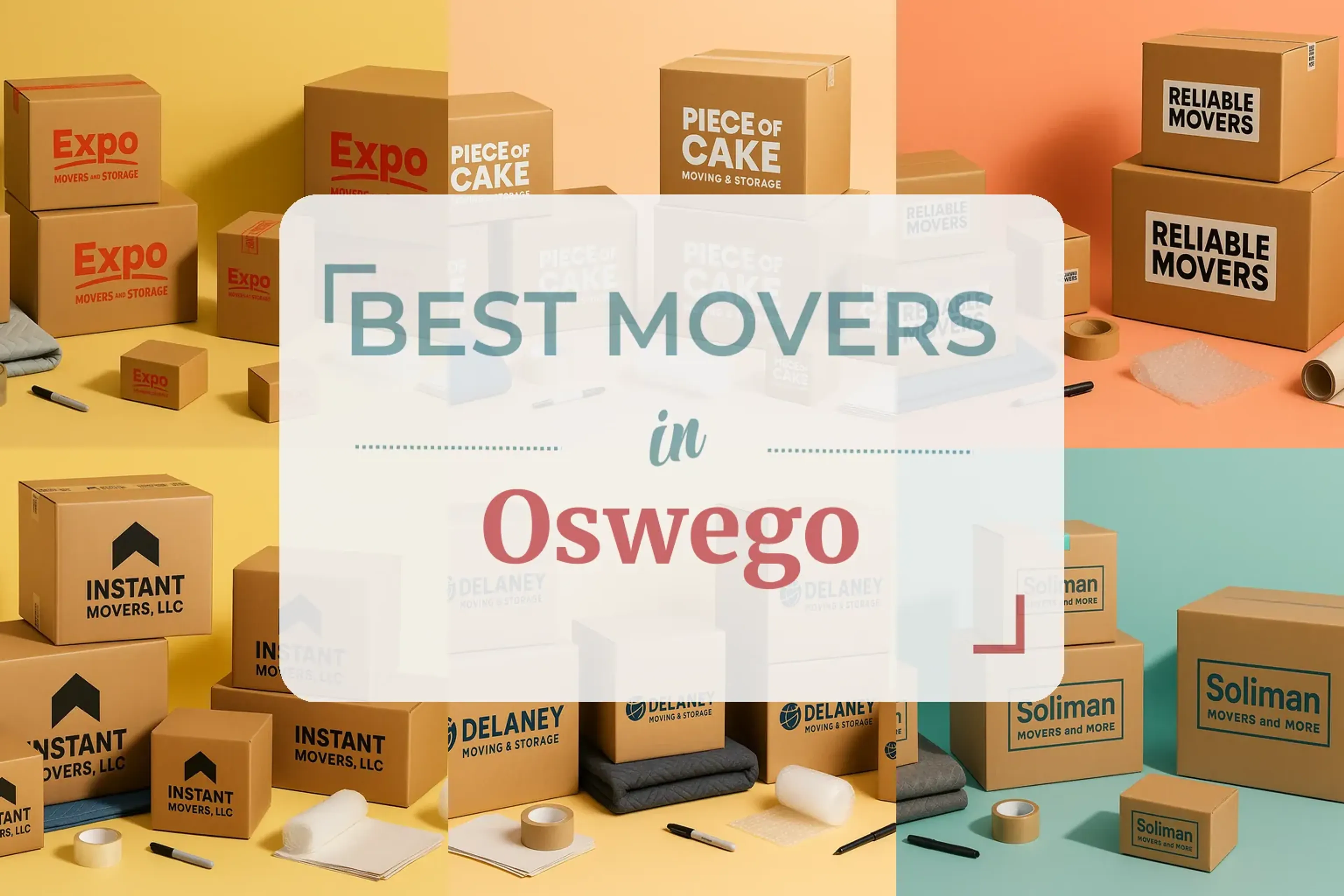 Side-by-side comparison of Oswego moving companies