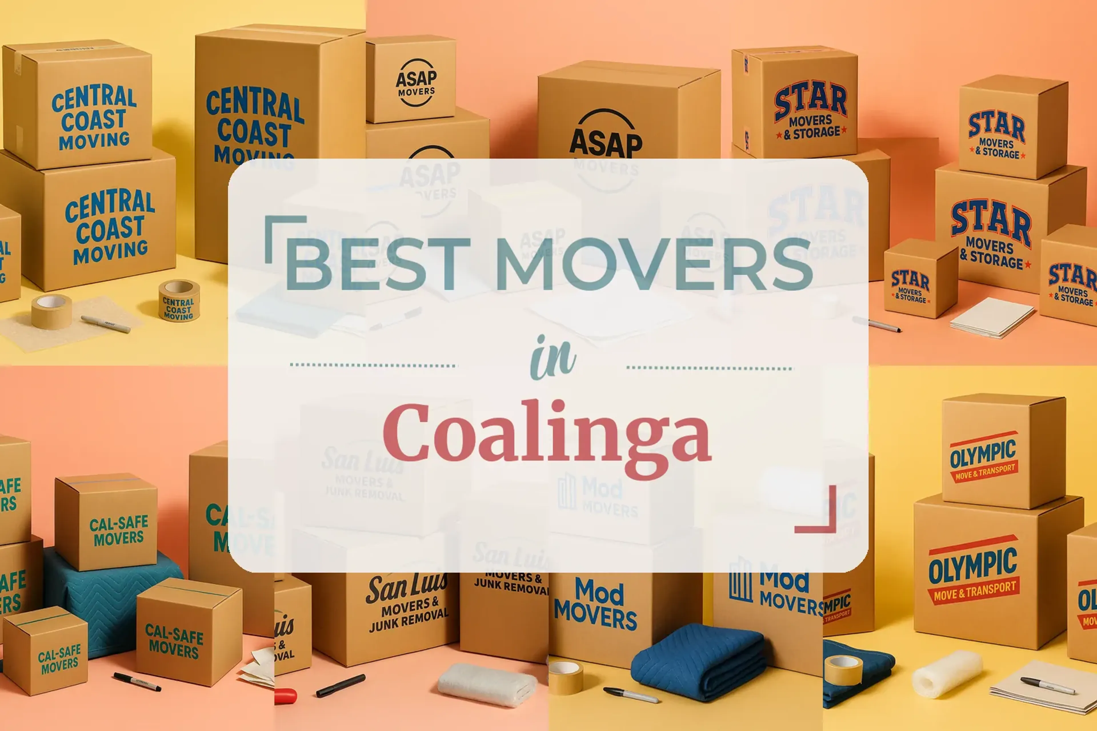 Side-by-side comparison of Coalinga moving companies