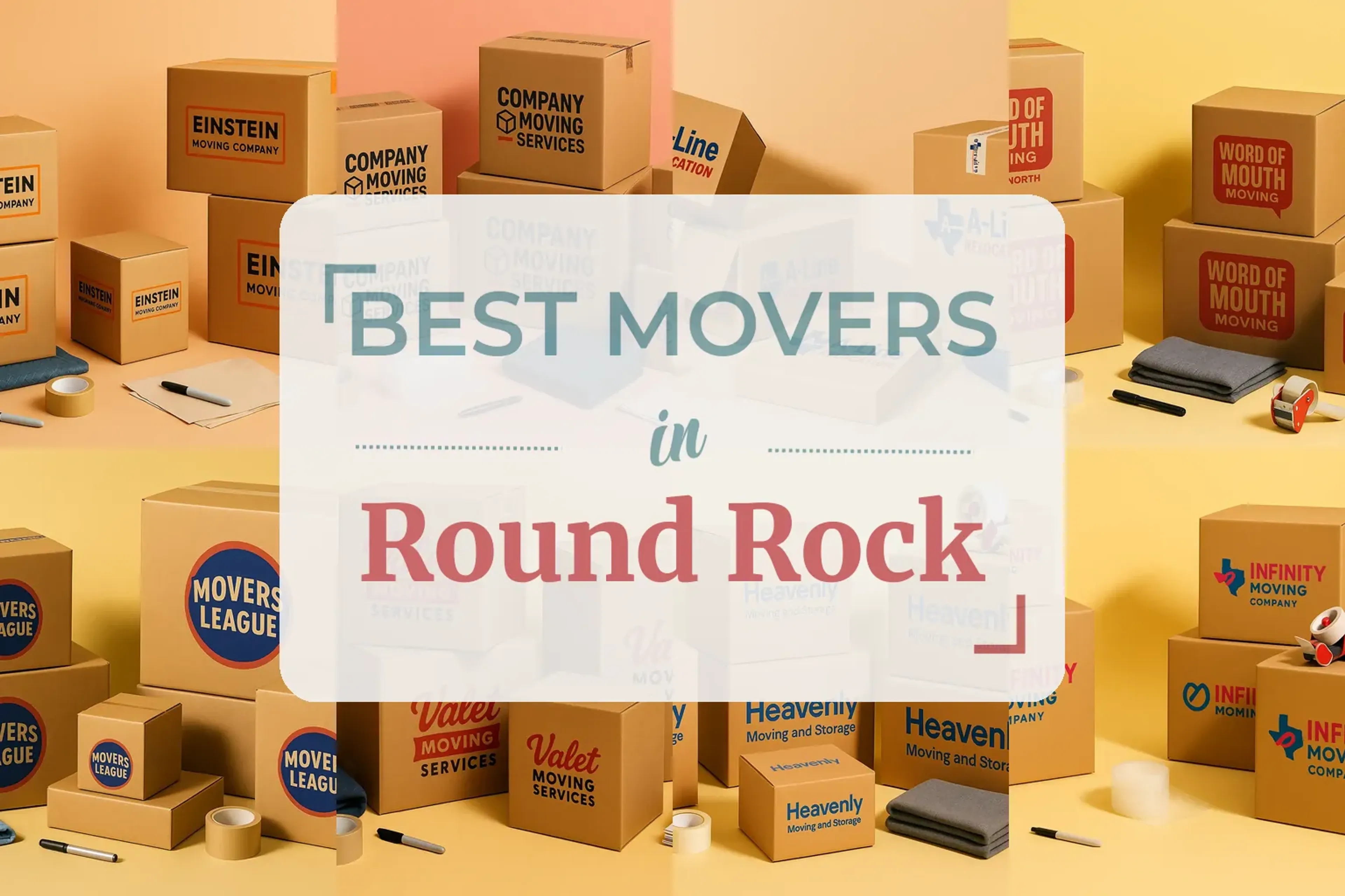 Side-by-side comparison of Round Rock moving companies