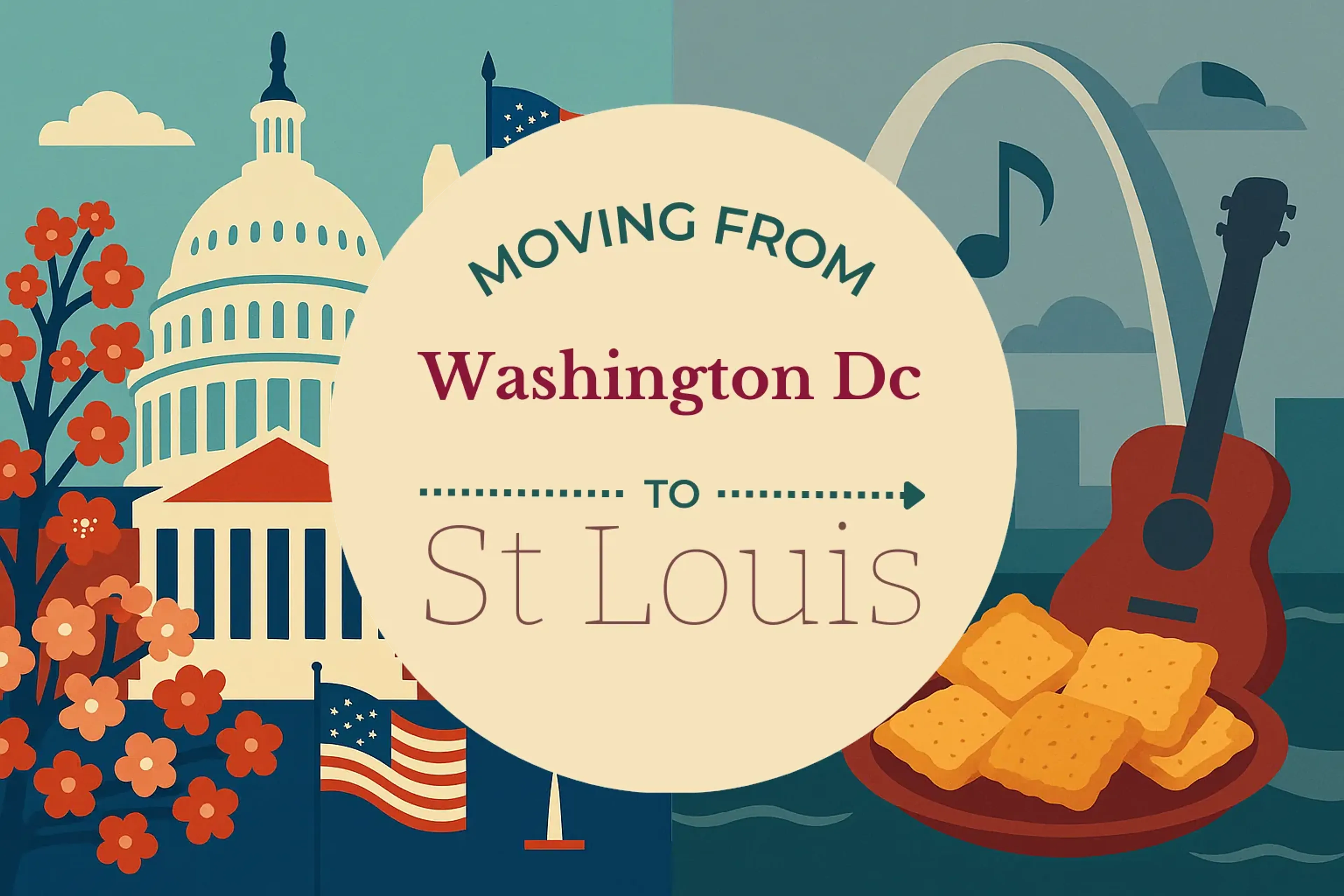 Side-by-side comparison of Washington DC to St. Louis moving companies