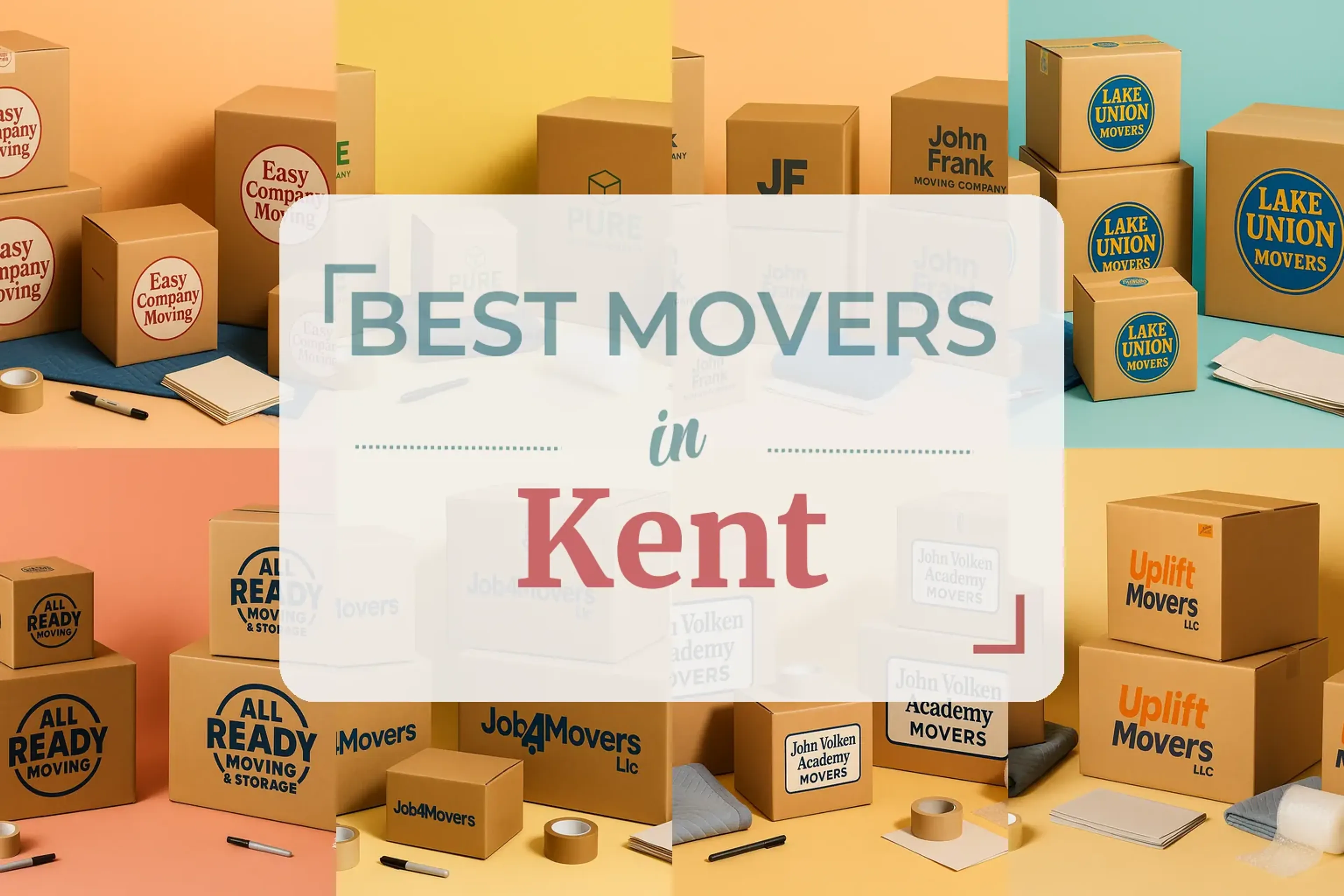 Side-by-side comparison of Kent moving companies