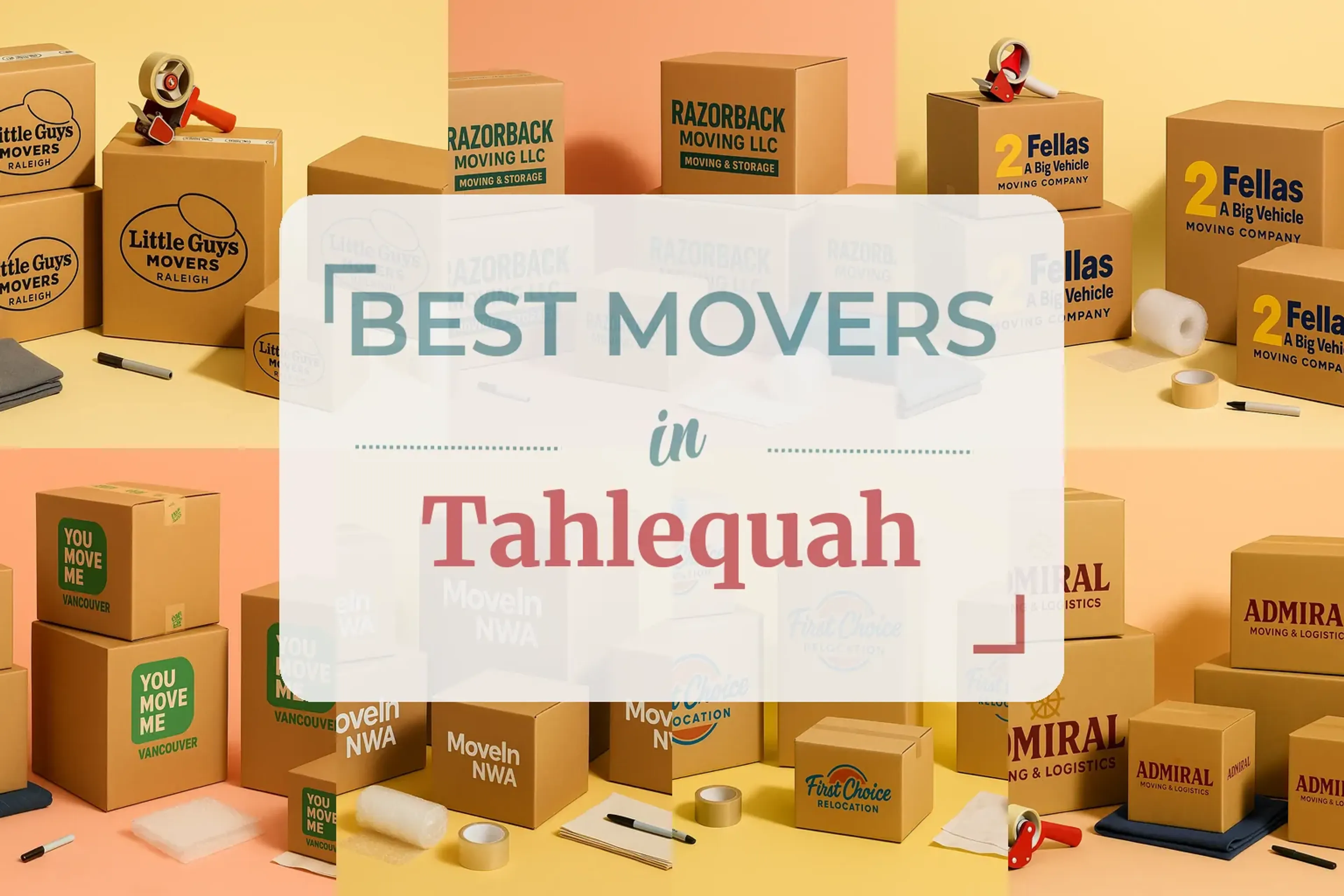 Side-by-side comparison of Tahlequah moving companies