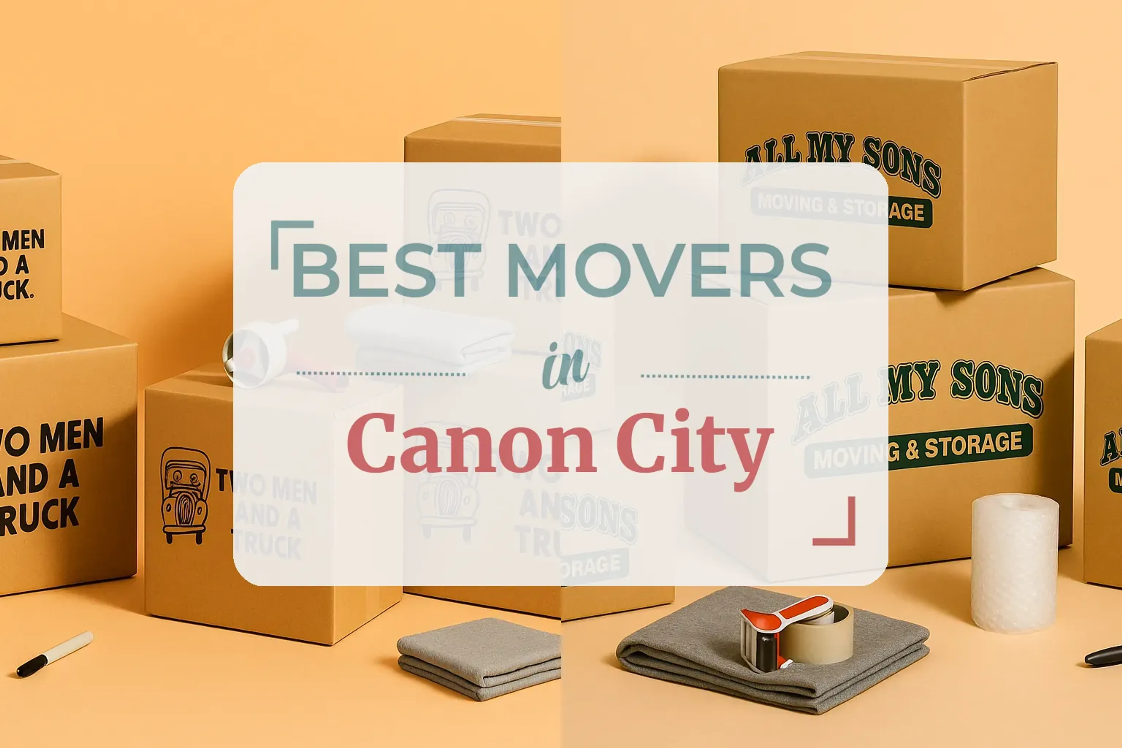 Side-by-side comparison of Canon City moving companies