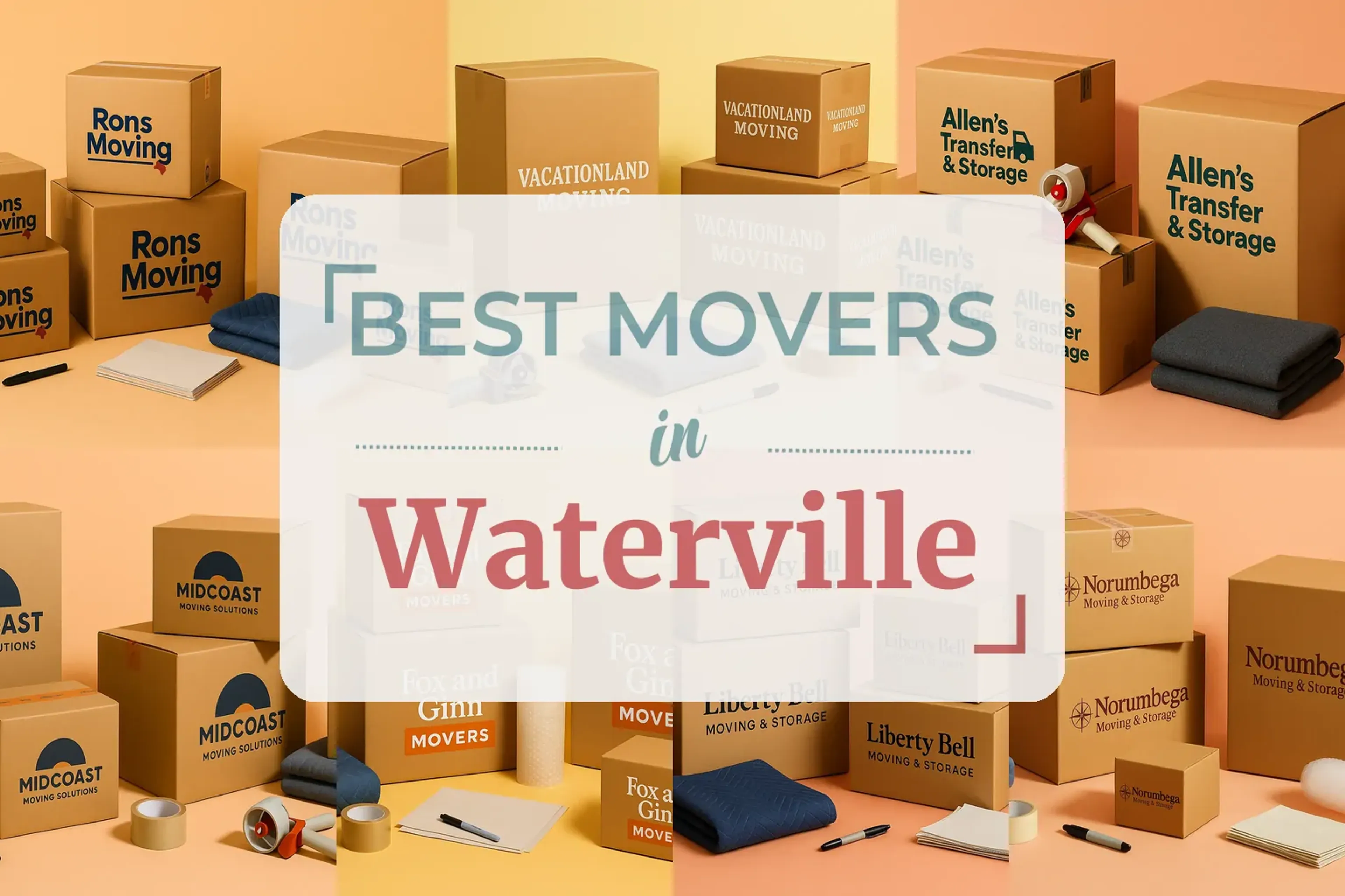Side-by-side comparison of Waterville moving companies