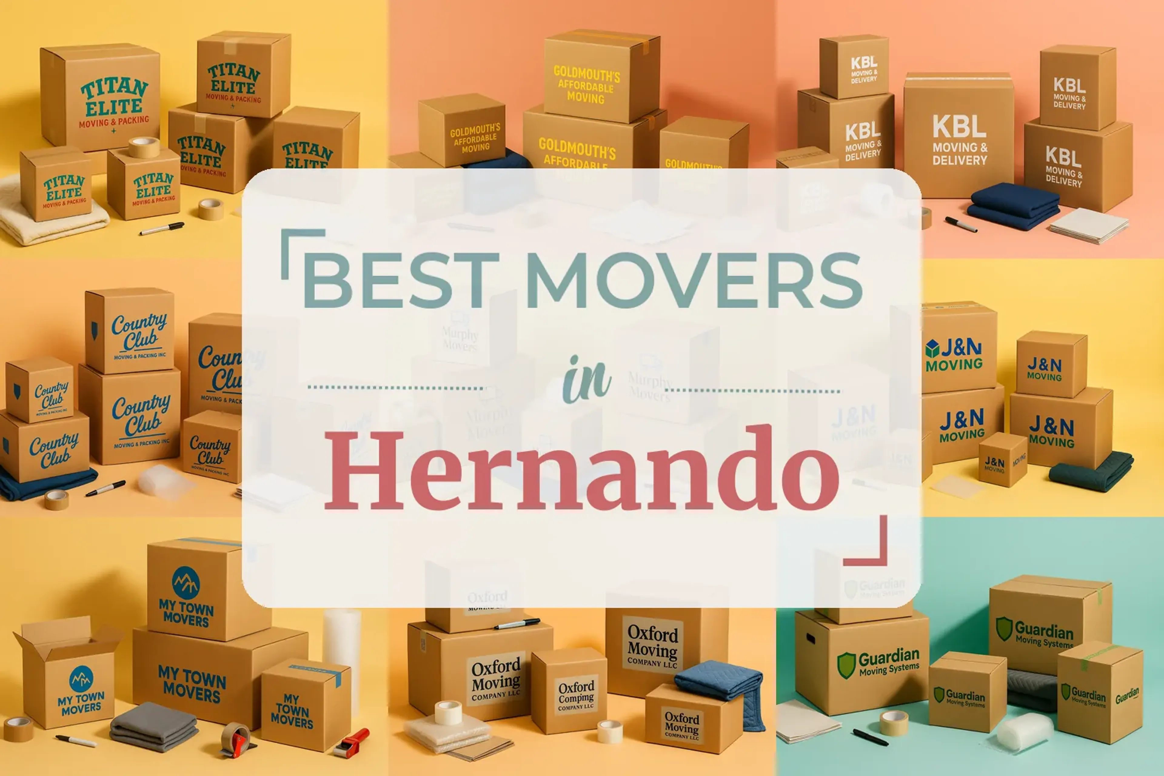 Side-by-side comparison of Hernando moving companies