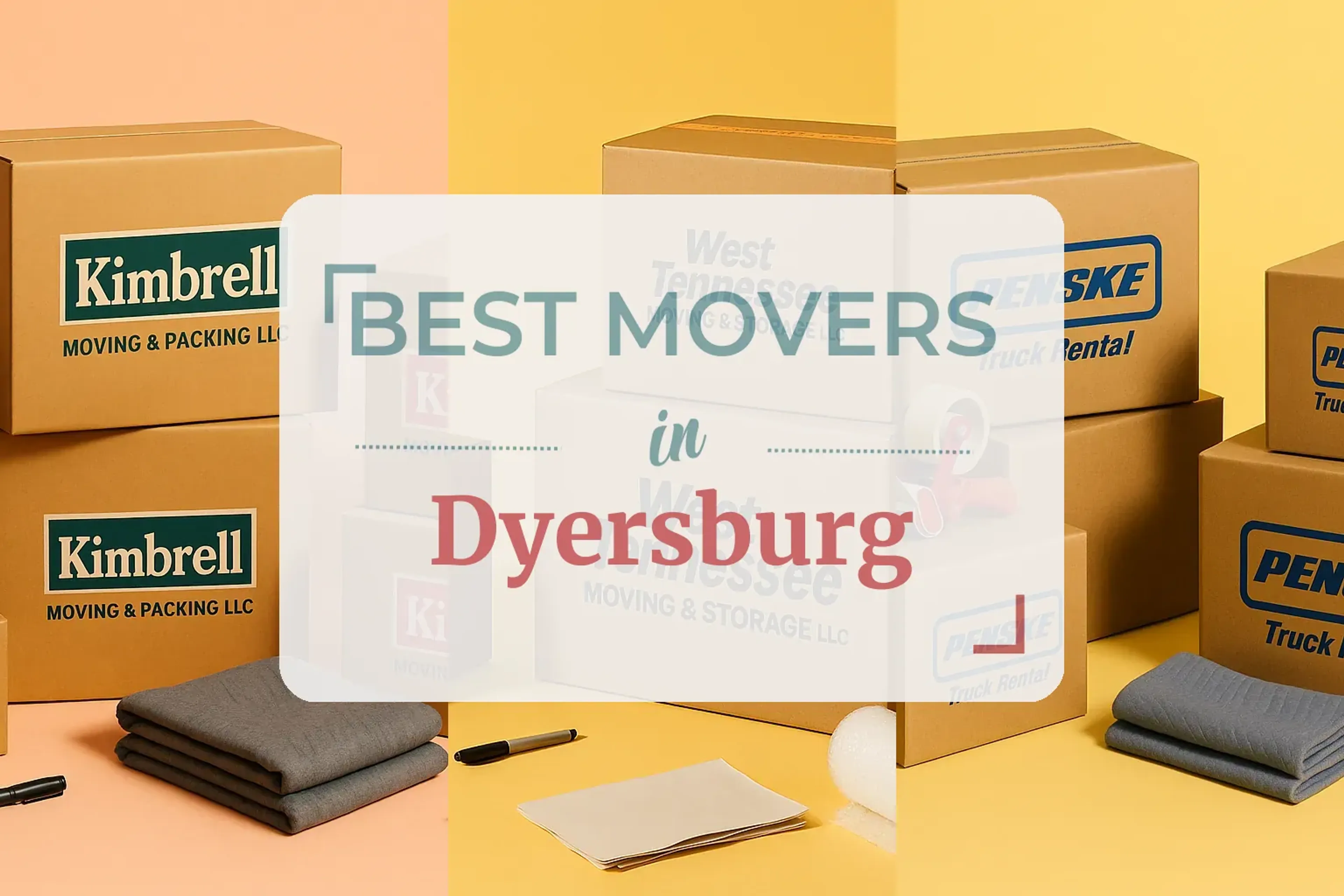 Side-by-side comparison of Dyersburg moving companies