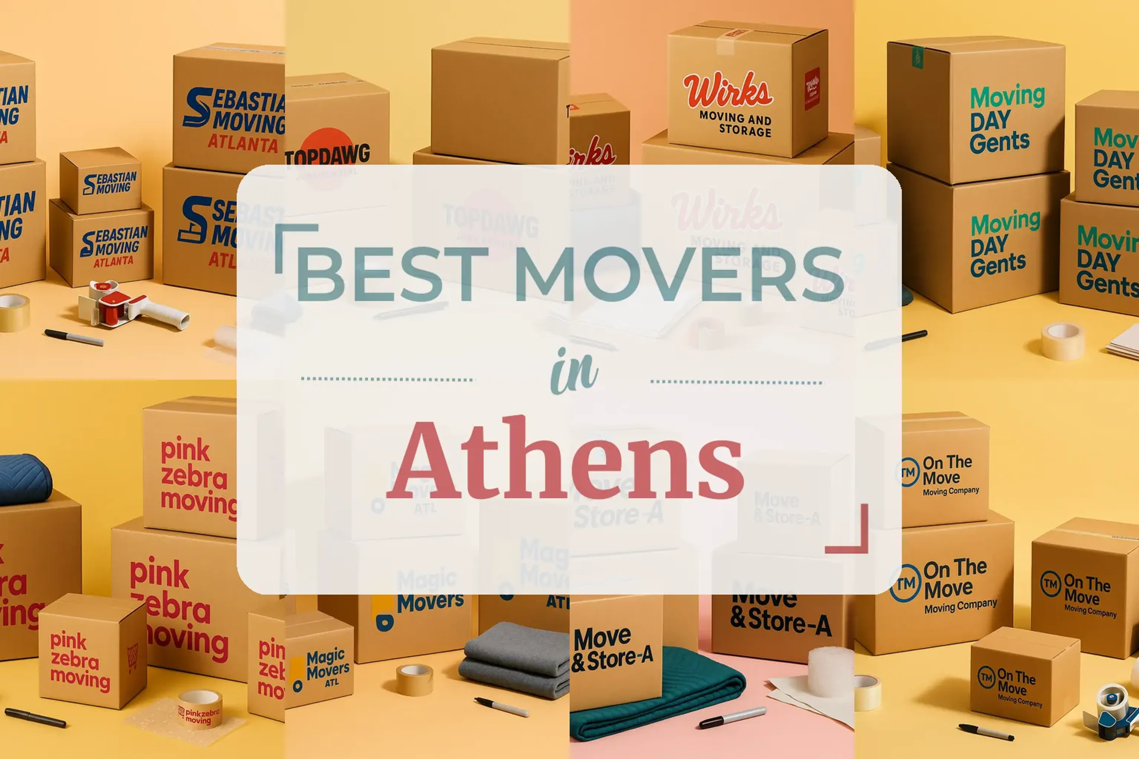 Side-by-side comparison of Athens moving companies
