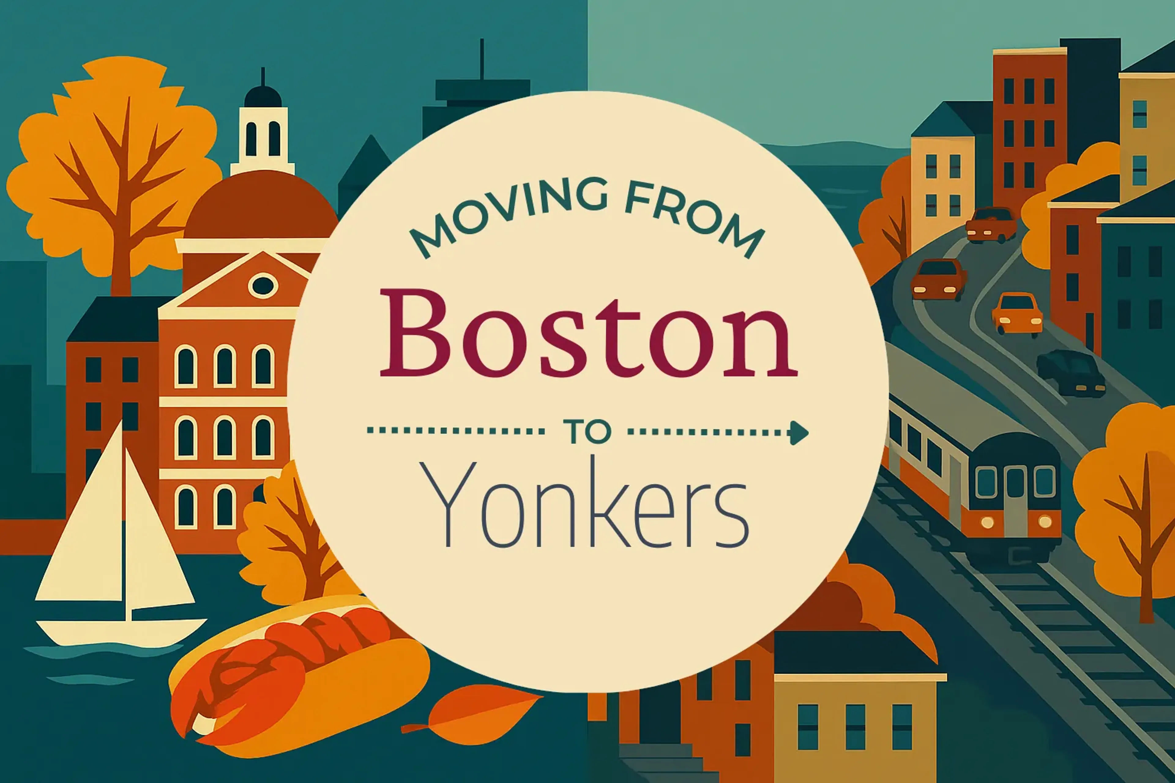 Side-by-side comparison of Boston to Yonkers moving companies