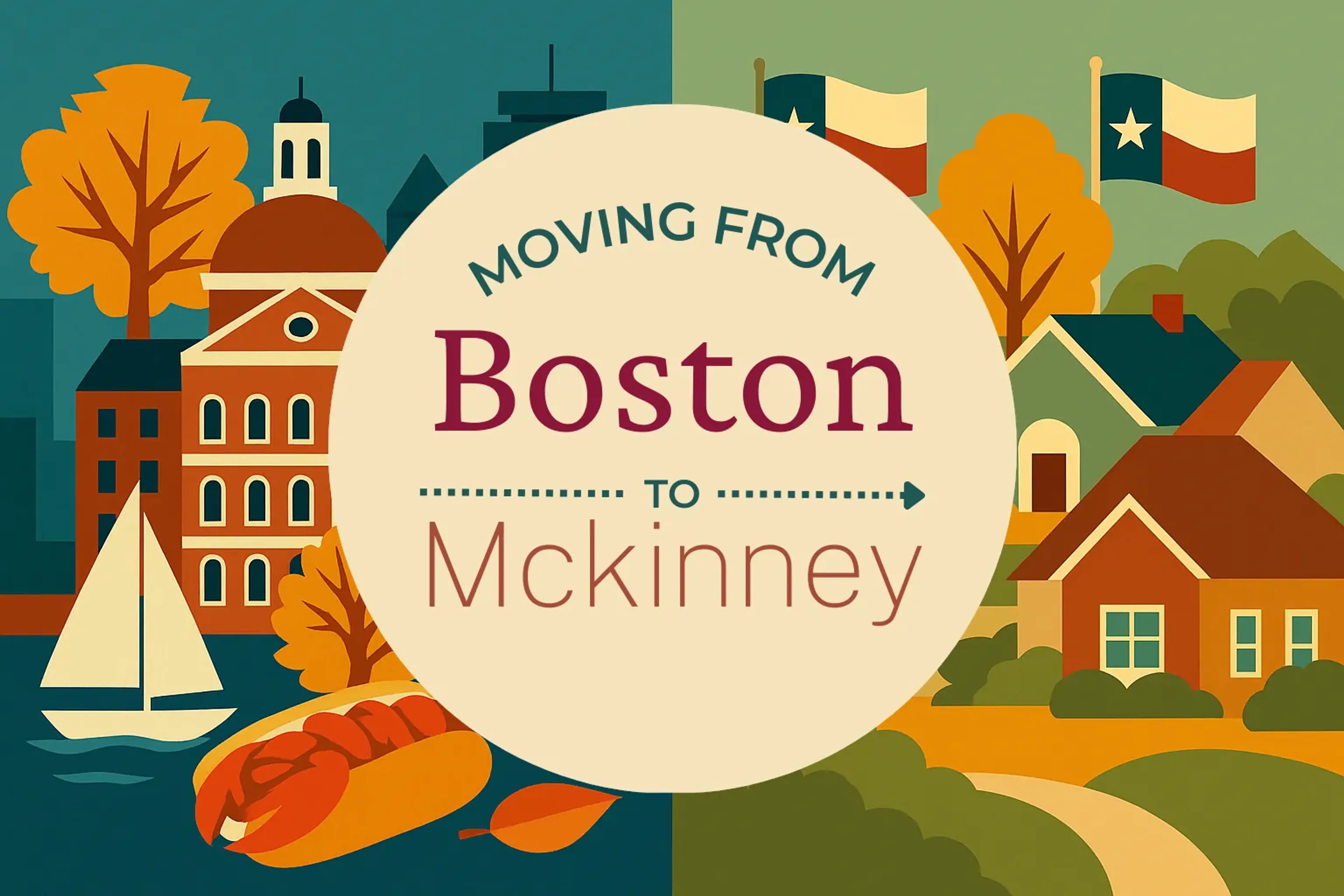 Side-by-side comparison of Boston to Mckinney moving companies