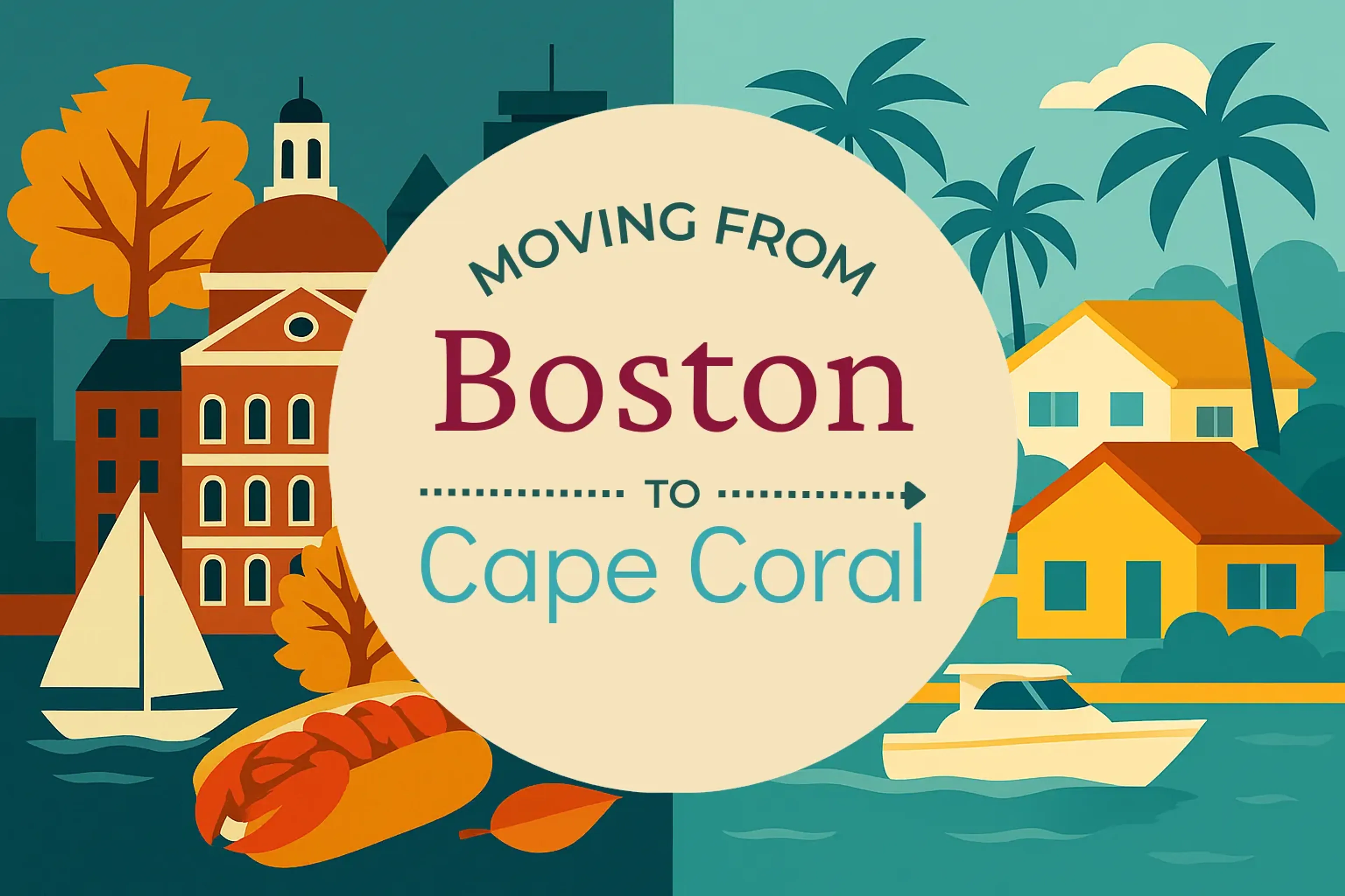 Side-by-side comparison of Boston to Cape Coral moving companies