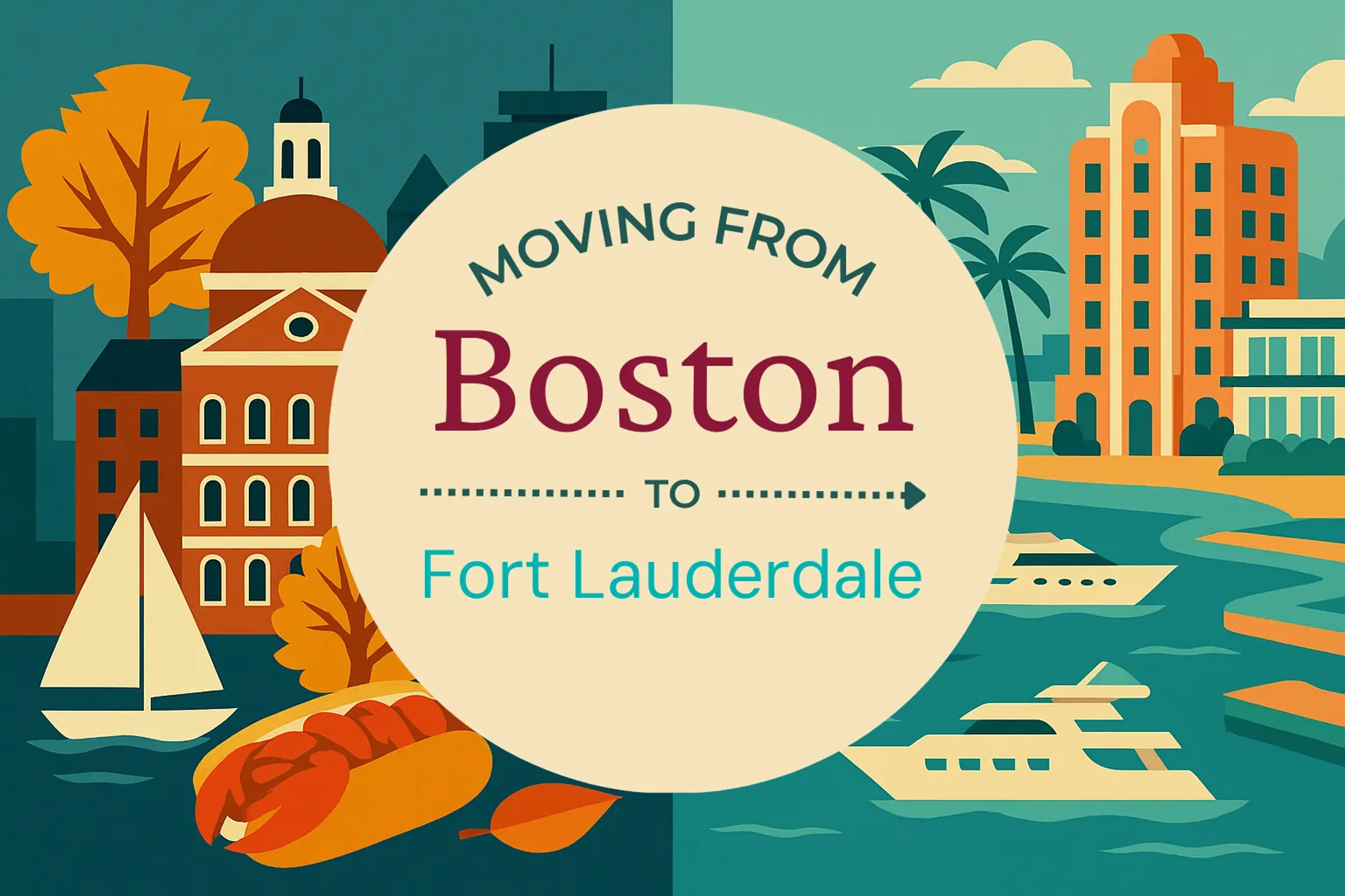 Side-by-side comparison of Boston to Fort Lauderdale moving companies