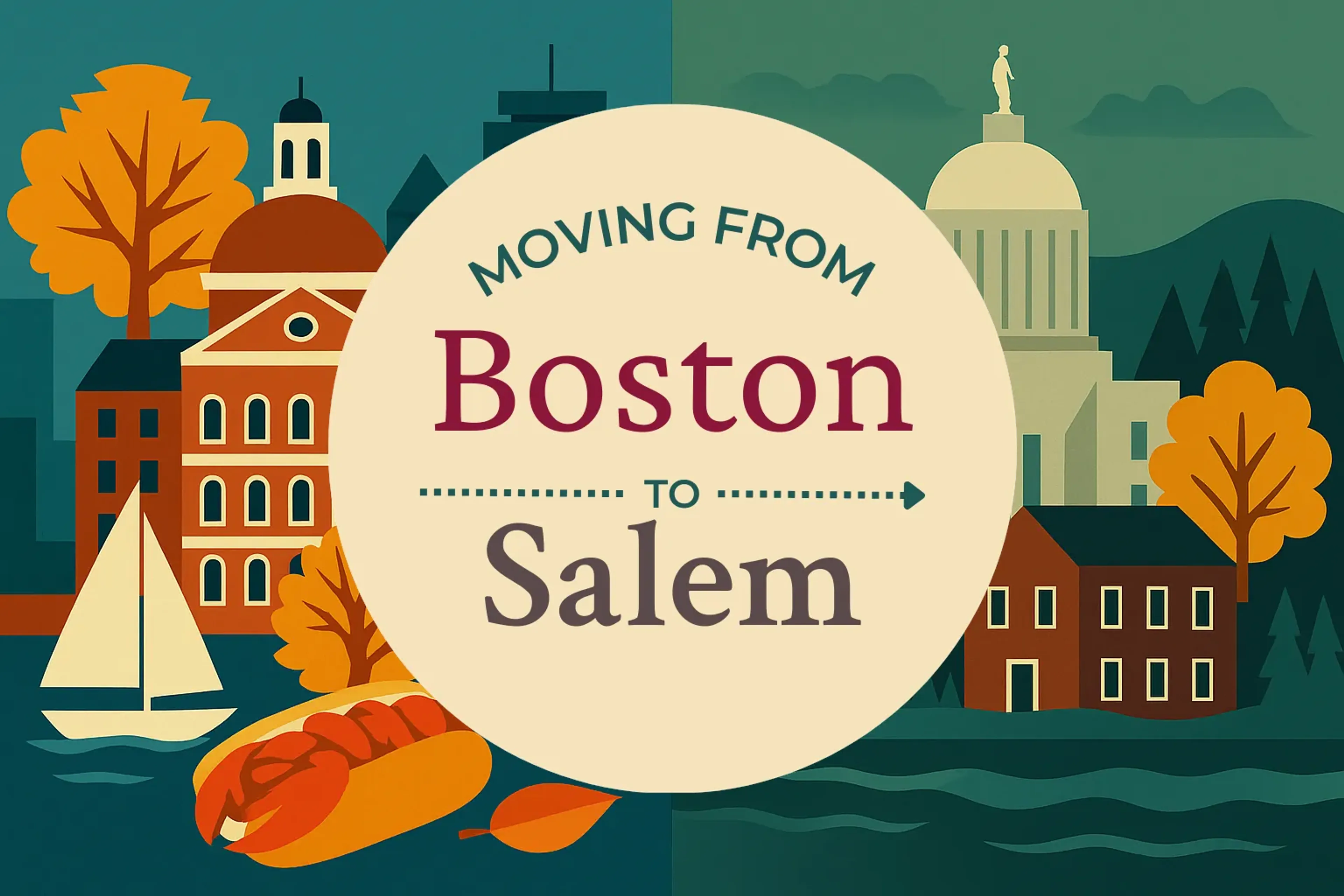 Side-by-side comparison of Boston to Salem moving companies