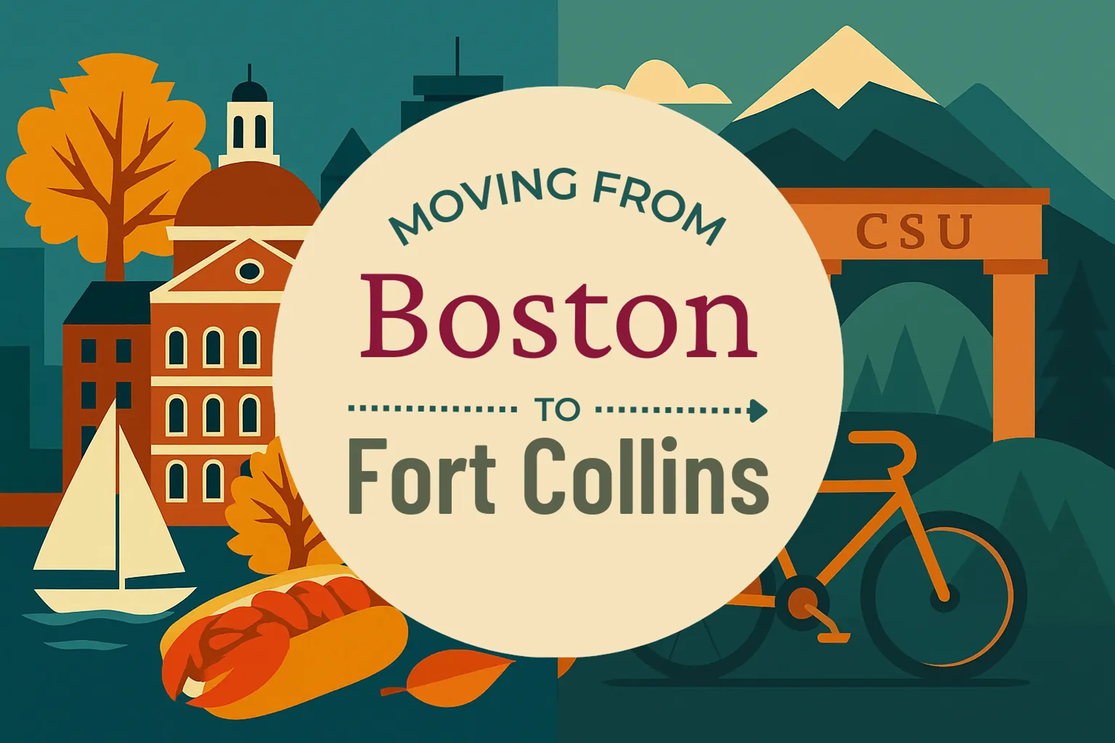 Side-by-side comparison of Boston to Fort Collins moving companies