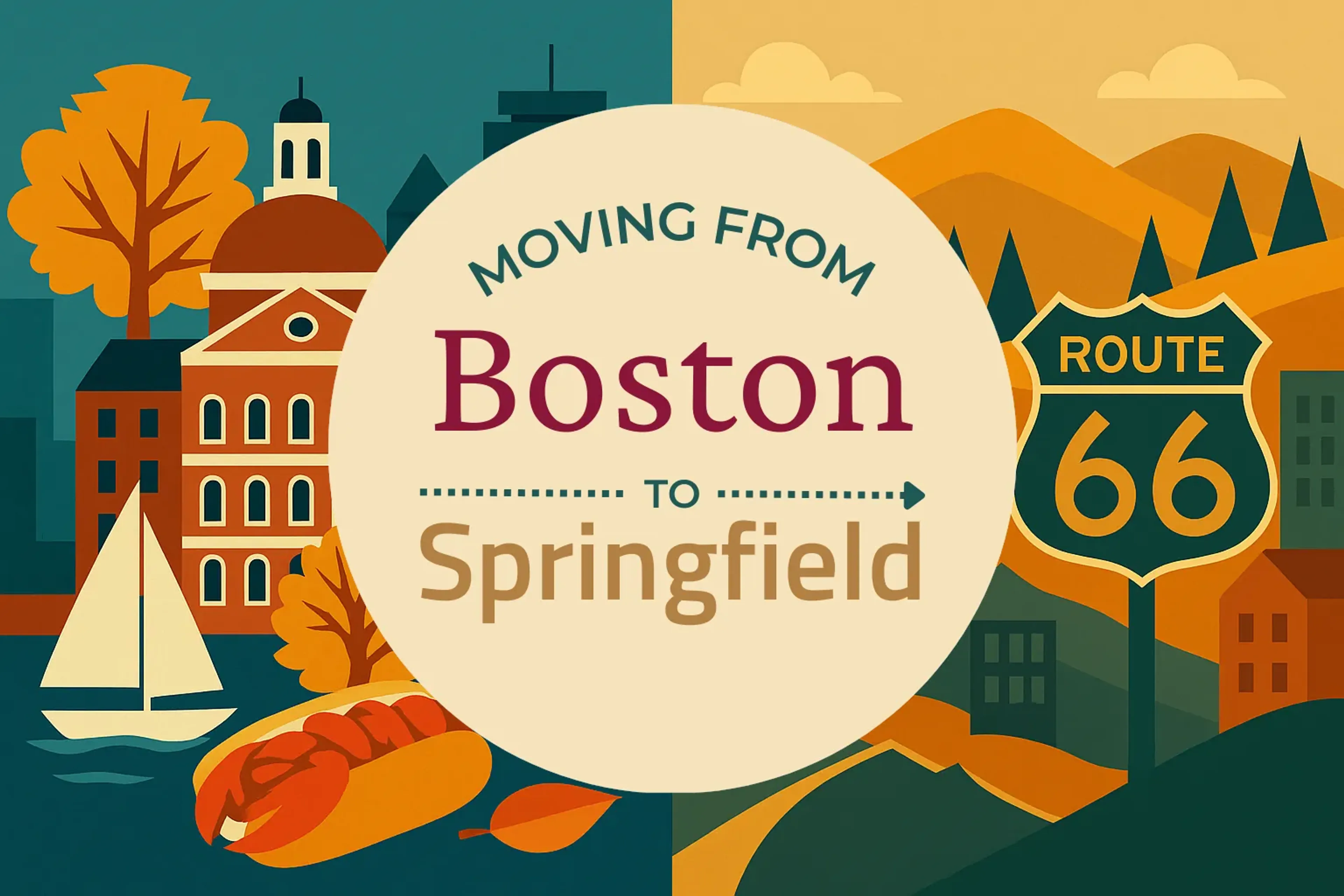 Side-by-side comparison of Boston to Springfield moving companies