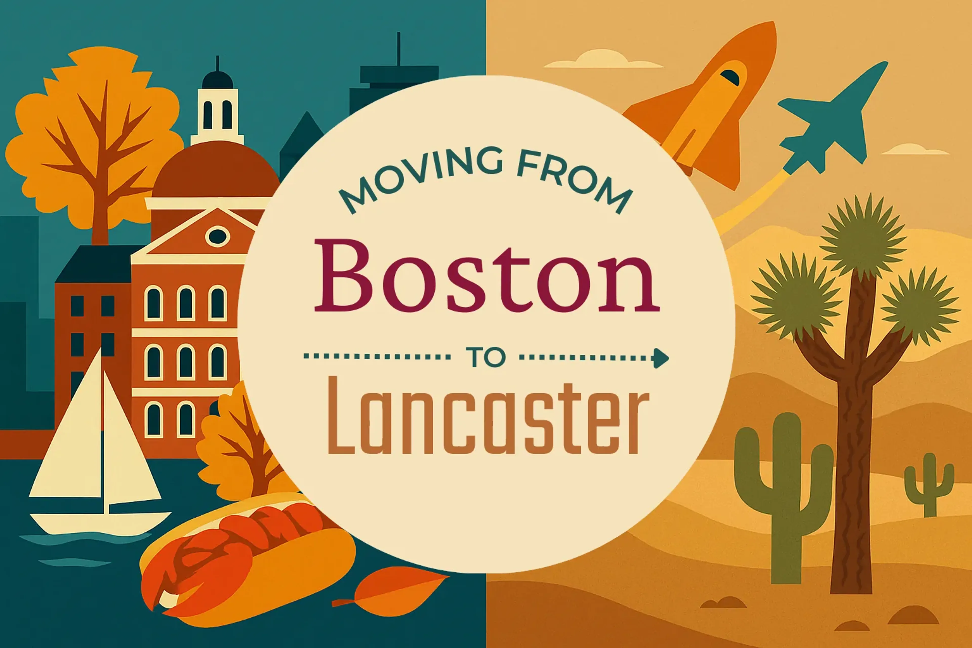 Side-by-side comparison of Boston to Lancaster moving companies
