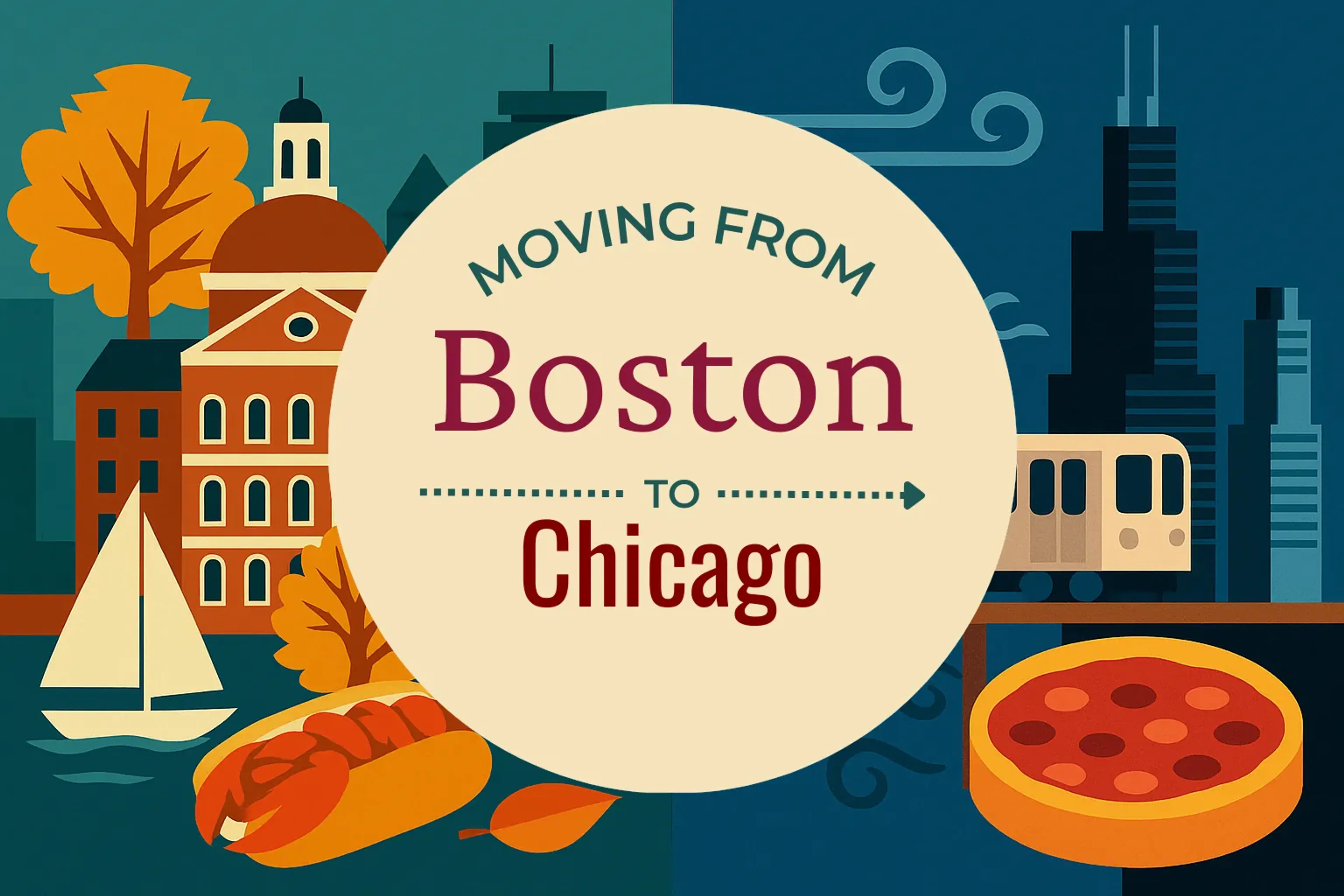 Side-by-side comparison of Boston to Chicago moving companies