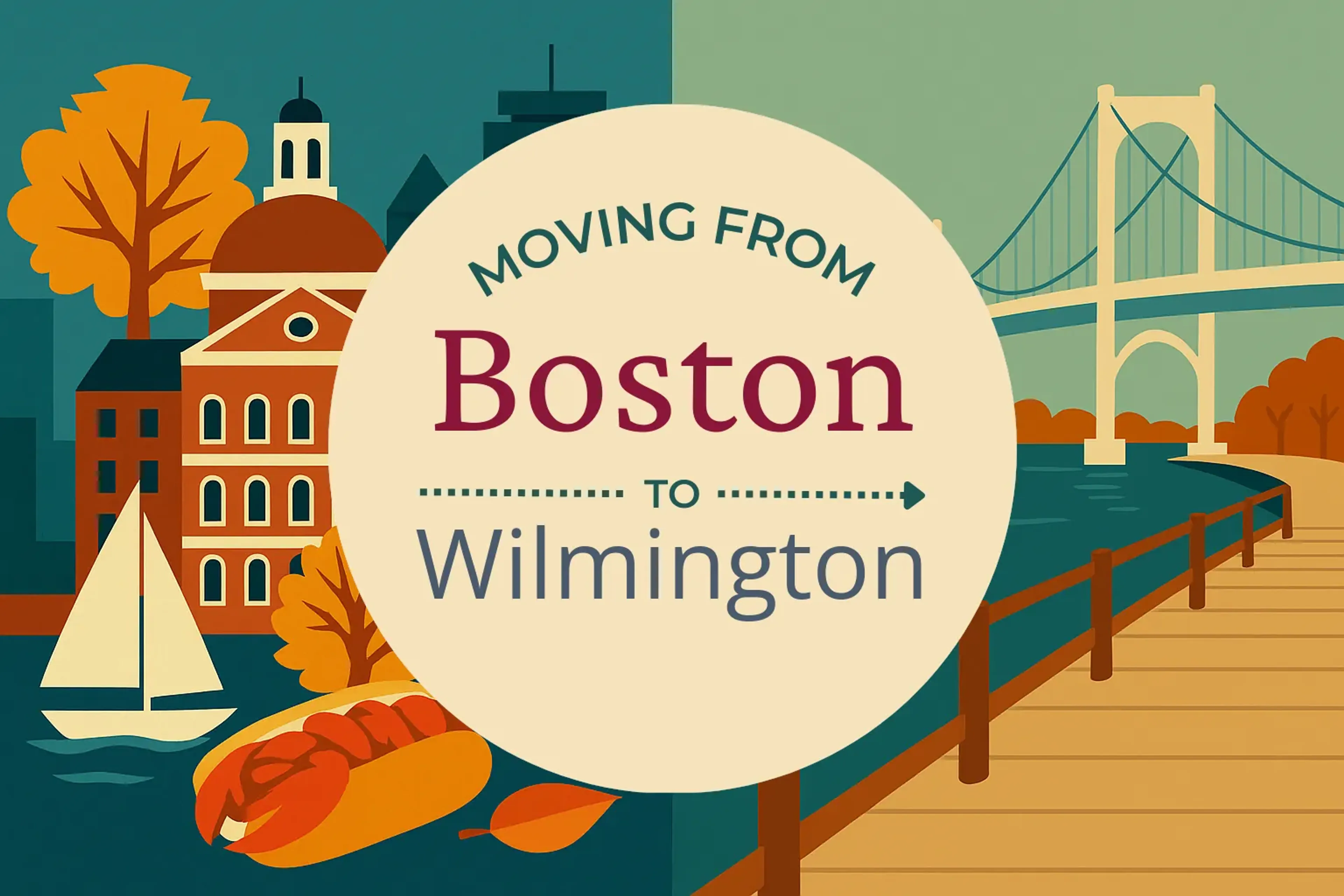 Side-by-side comparison of Boston to Wilmington moving companies