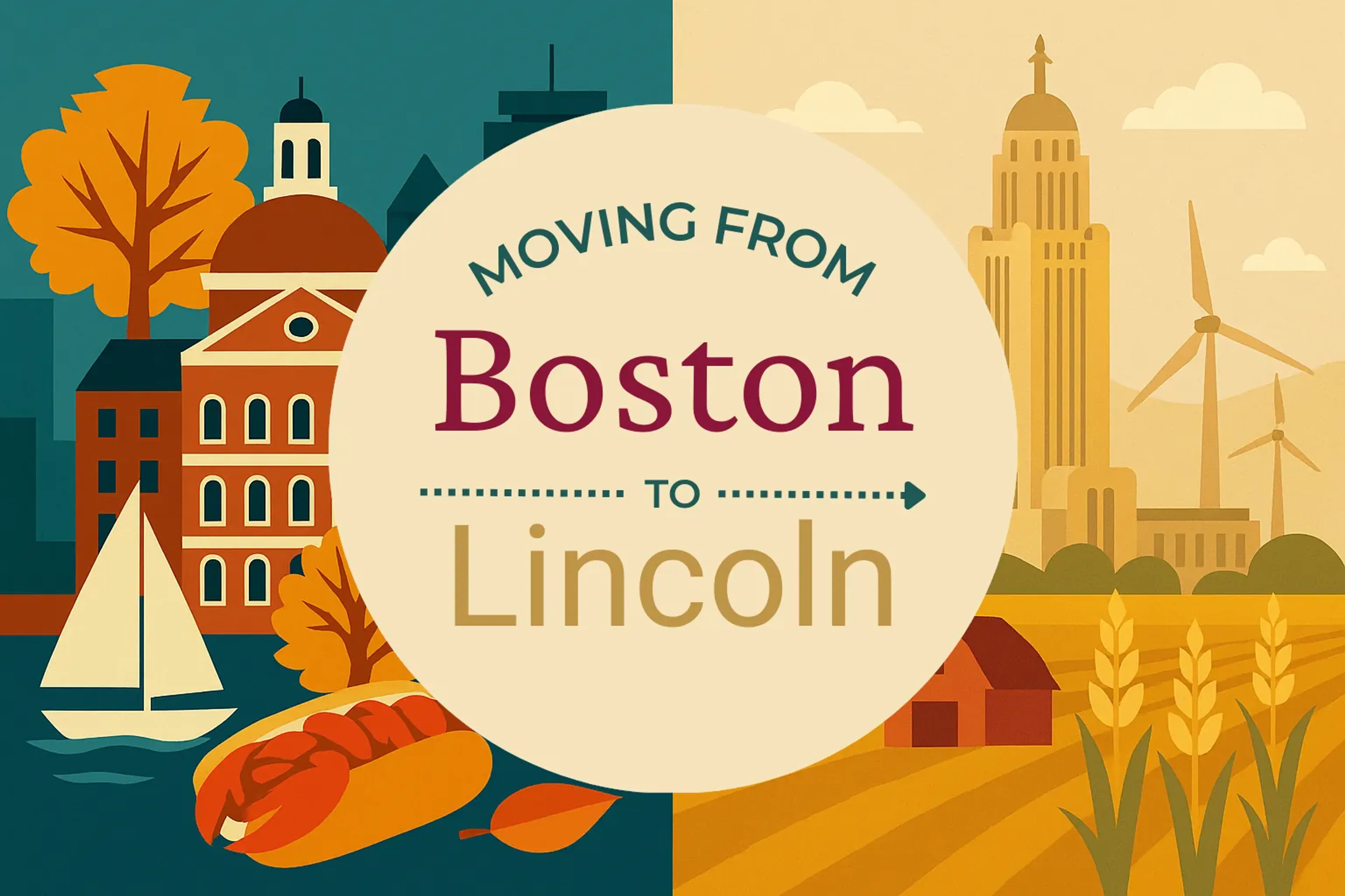 Side-by-side comparison of Boston to Lincoln moving companies