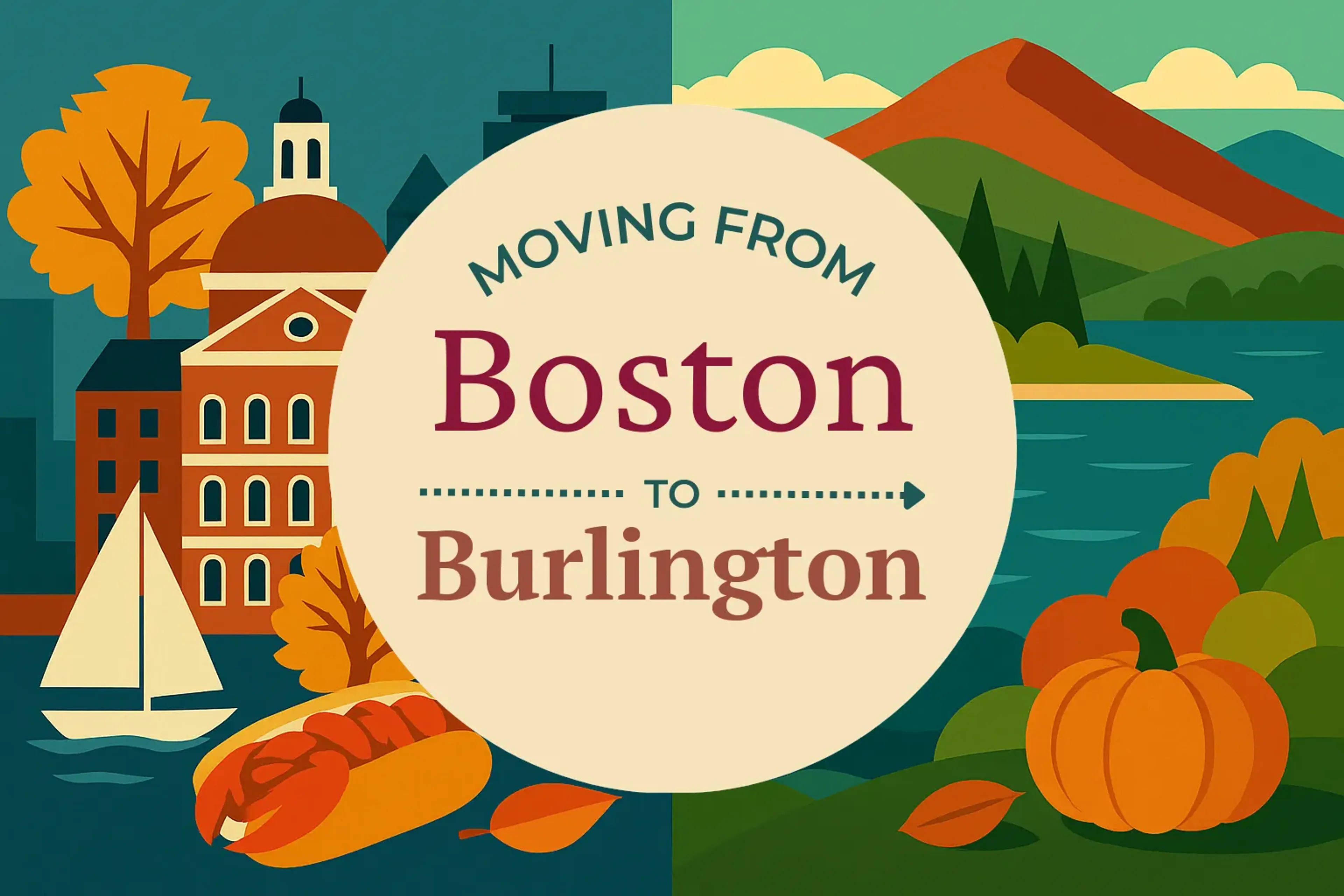 Side-by-side comparison of Boston to Burlington moving companies