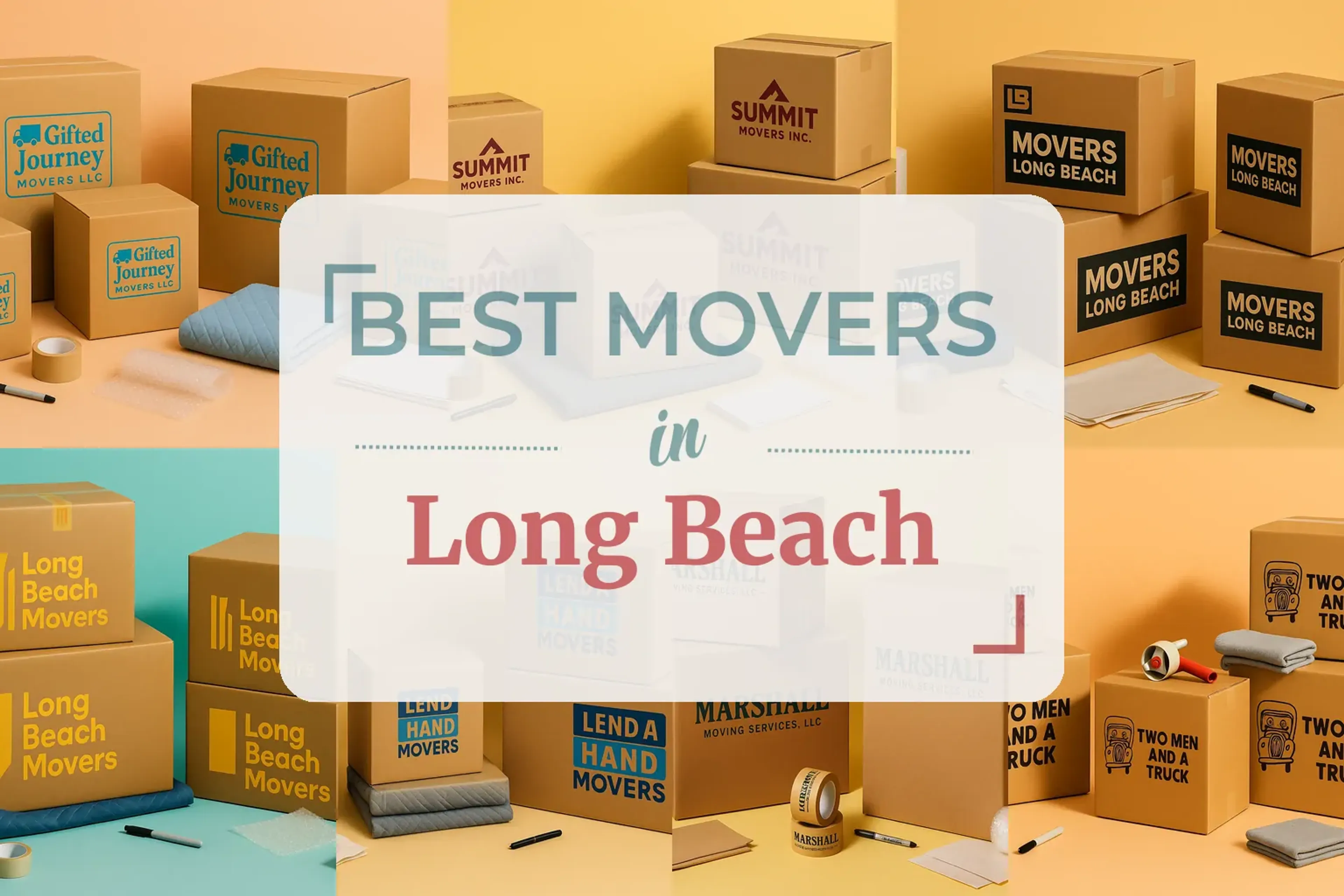 Side-by-side comparison of Long Beach moving companies